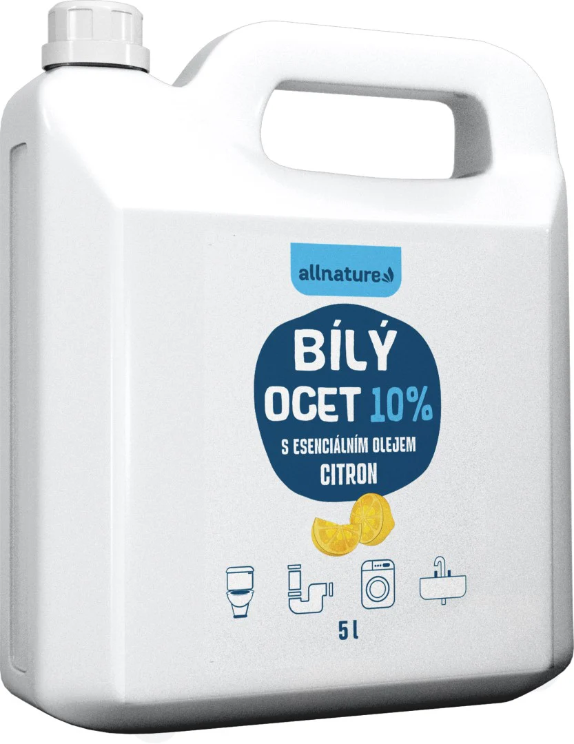 Allnature Bílý ocet sprej 10% s vůní citrónu - Image 2
