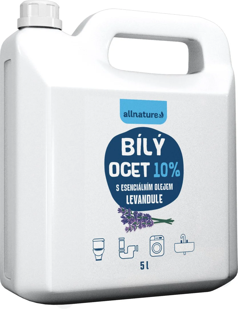 Allnature Bílý ocet sprej 10% s vůní levandule - Image 2
