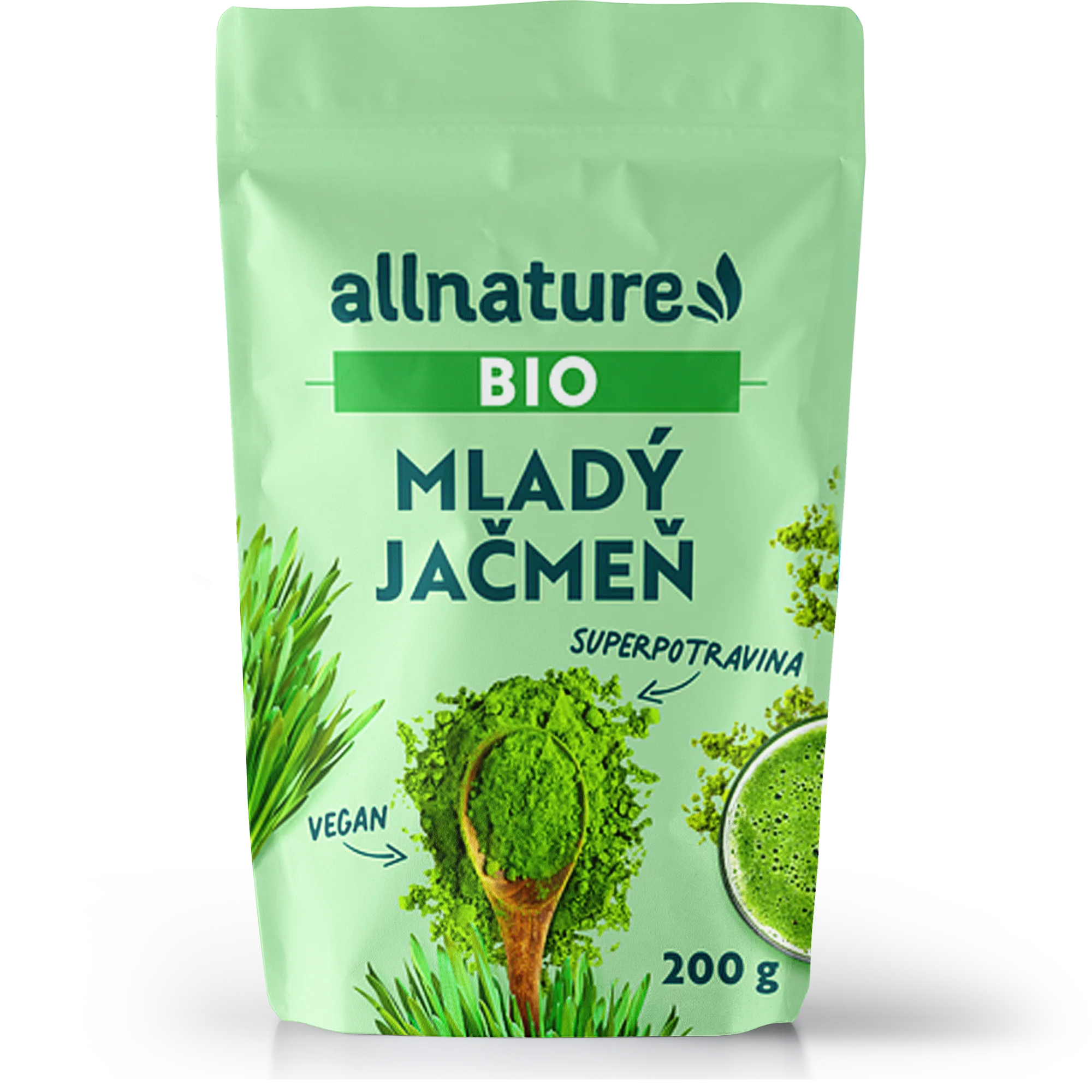 Allnature Mladý ječmen prášek BIO - Image 3