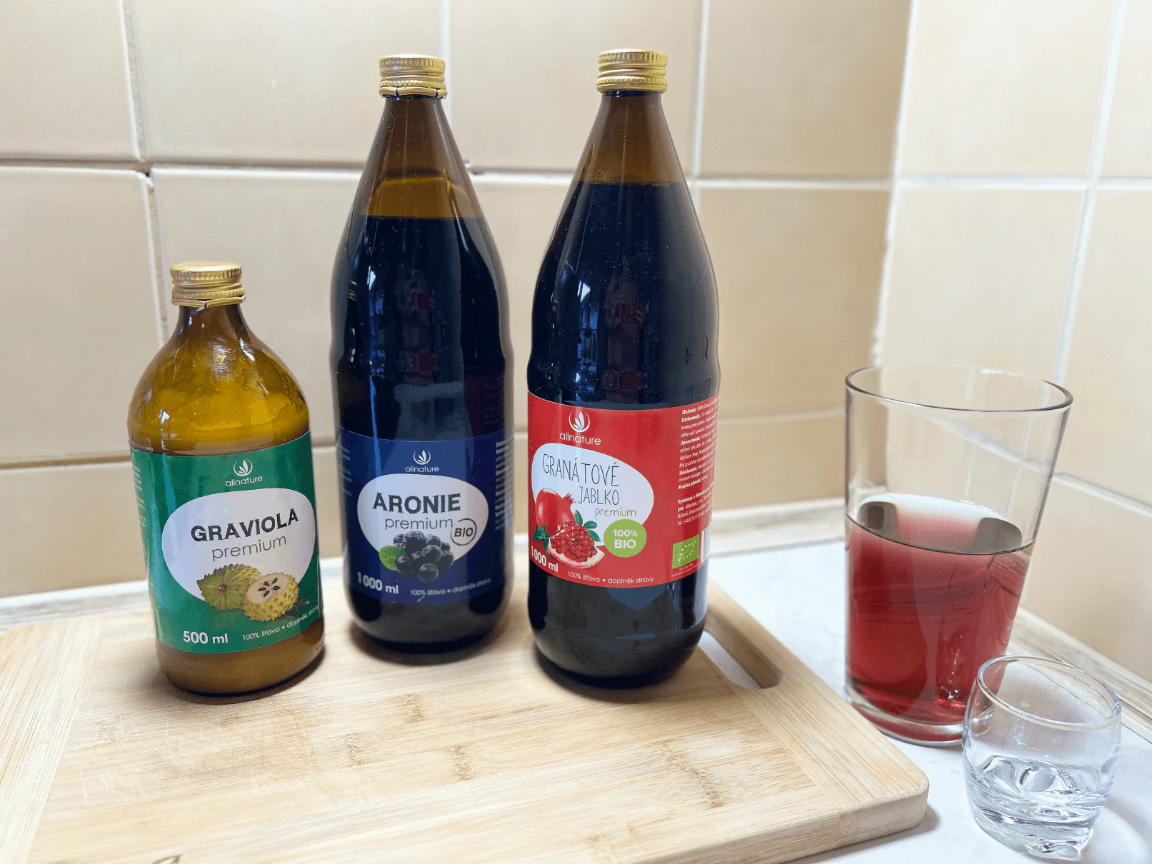 Allnature Šťáva z granátového jablka Premium BIO (1 l) - Image 3