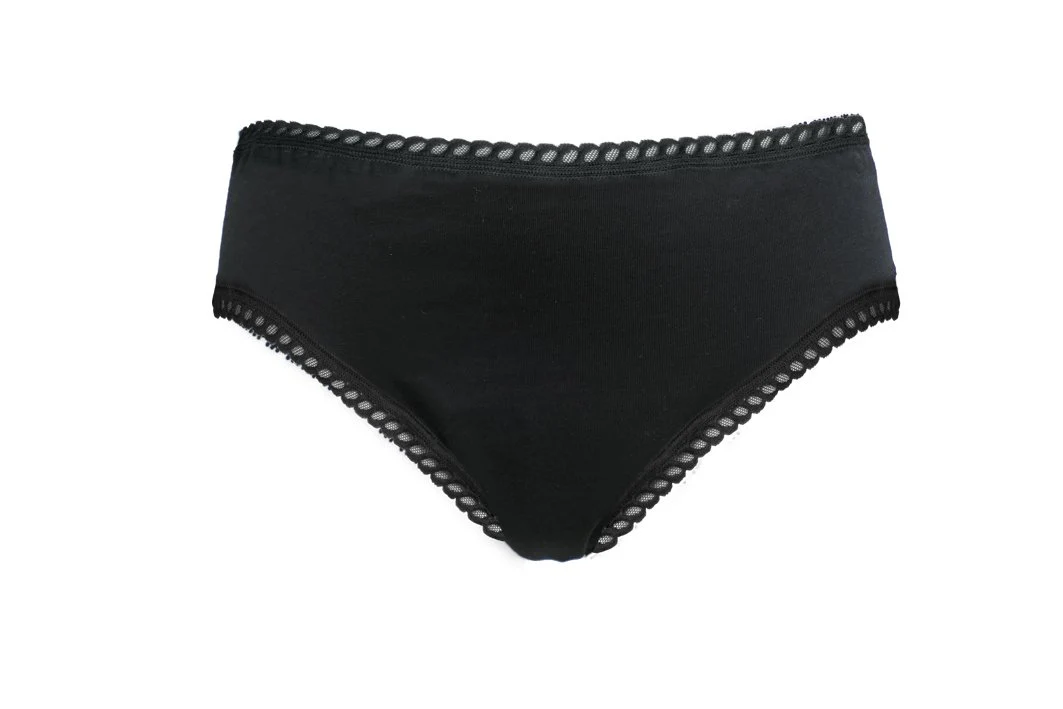 Anaé by Ecodis Menstruační kalhotky Panty na slabou menstruaci - černé - Image 2