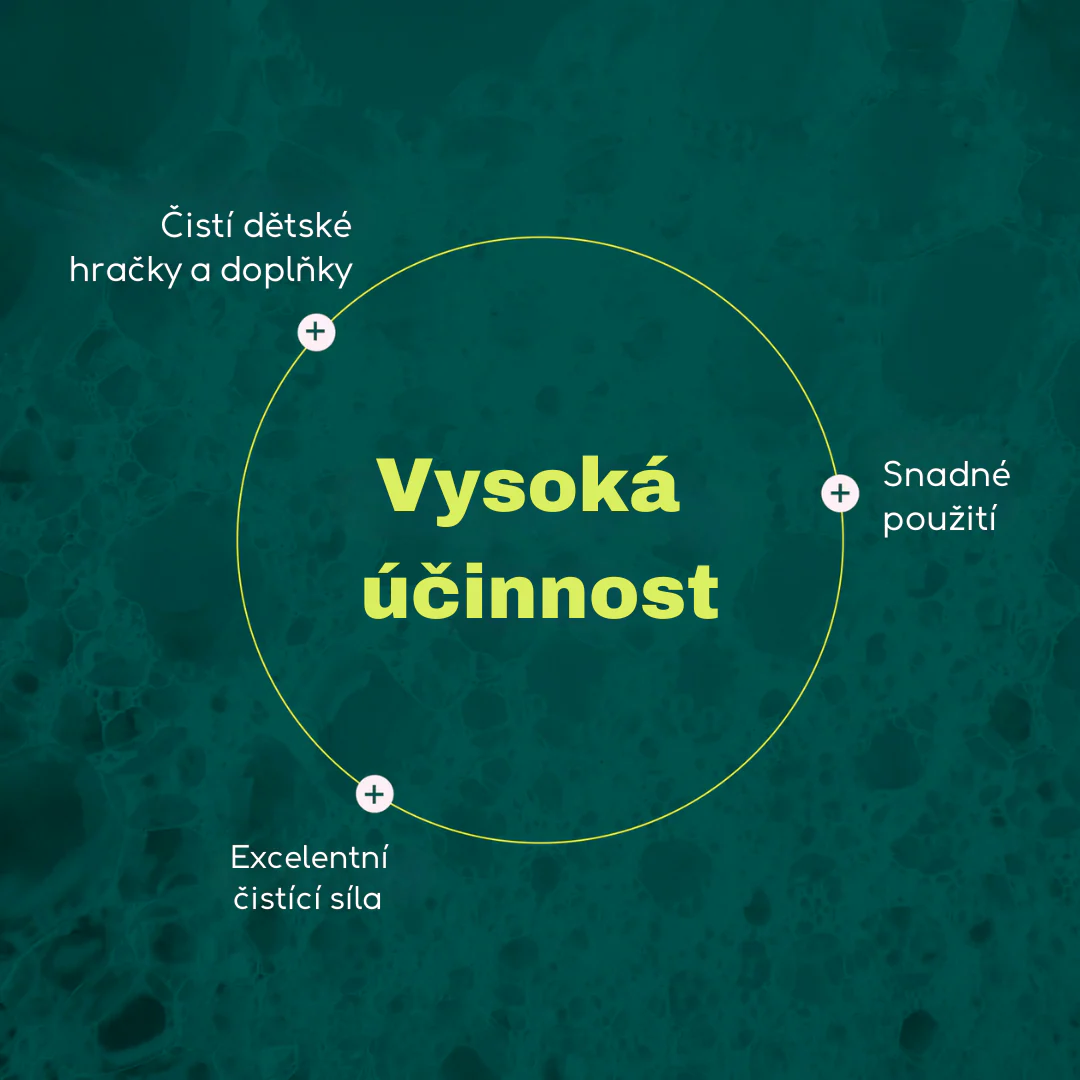 Attitude Čisticí prostředek na dětské povrchy a hračky bez vůně s rozprašovačem (800 ml) - Image 2