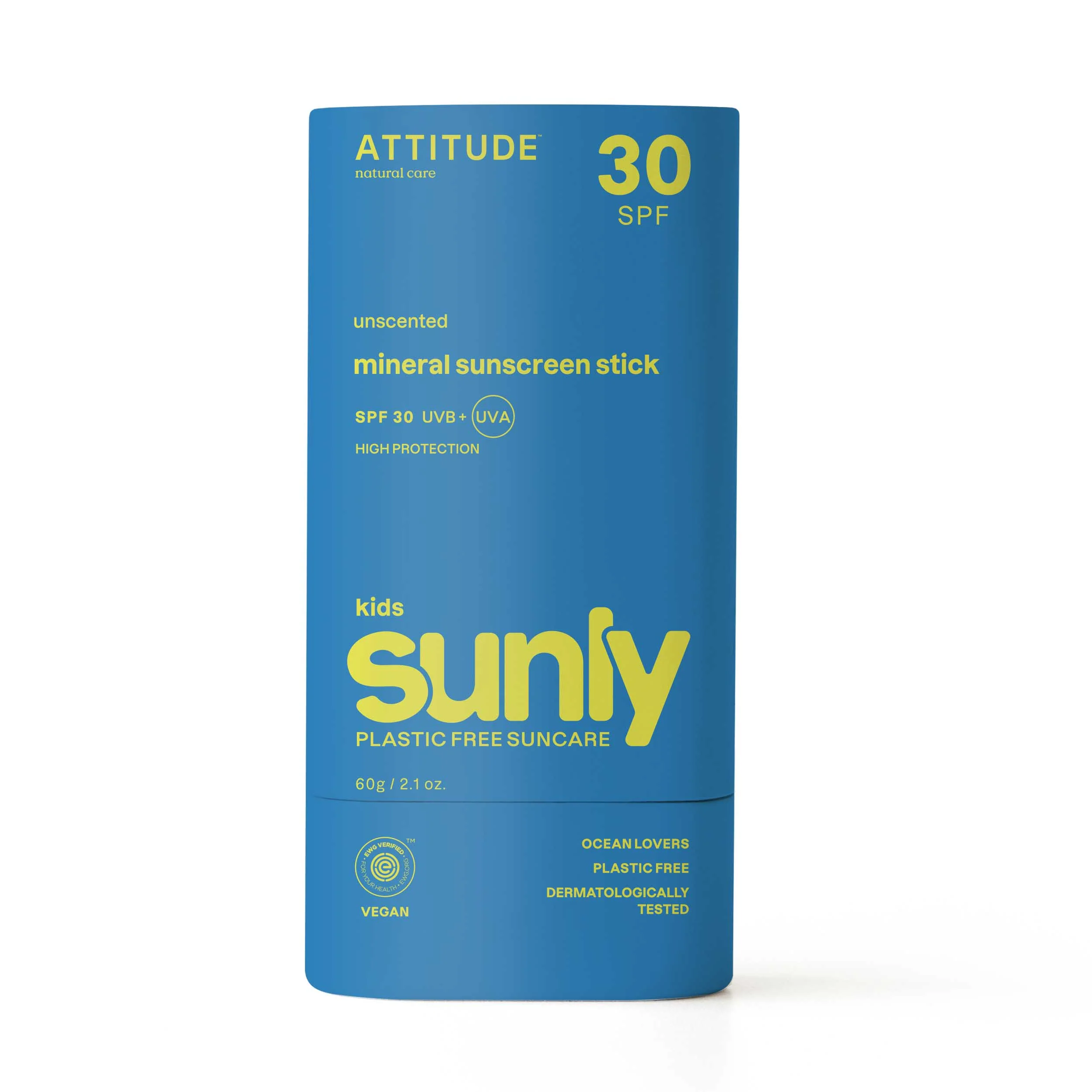 Attitude Dětský opalovací krém v tyčince SPF 30 bez vůně - celé tělo (60 g) - Image 2