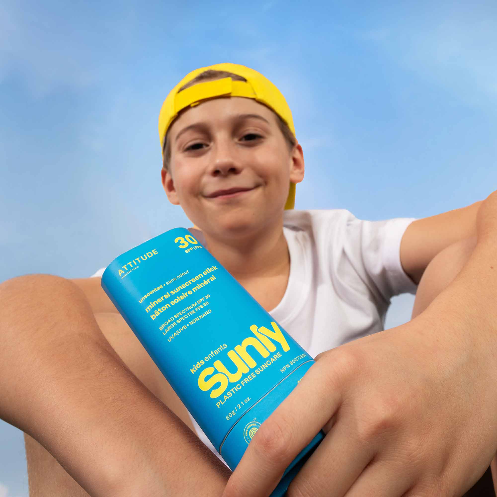 Attitude Dětský opalovací krém v tyčince SPF 30 bez vůně - celé tělo (60 g) - Image 4
