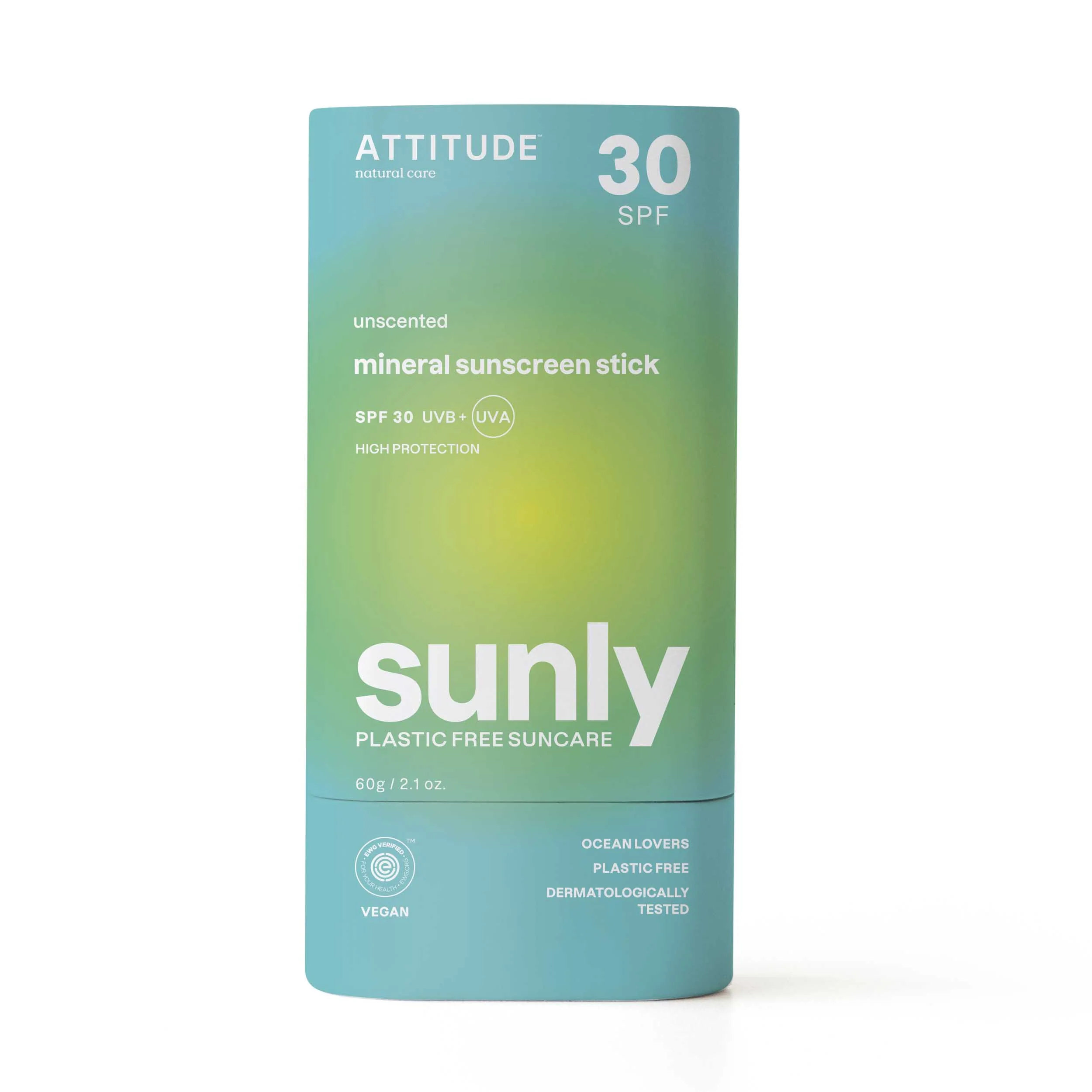 Attitude Opalovací krém v tyčince SPF 30 bez vůně - celé tělo (60 g) - Image 2