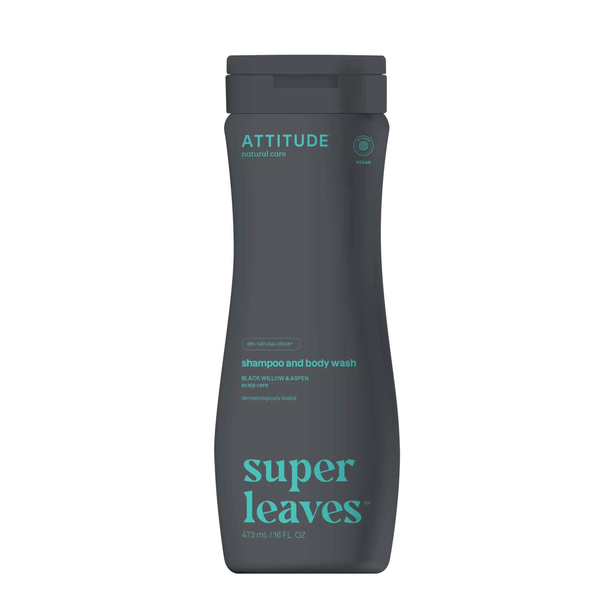 Attitude Pánský sprchový gel a šampon 2v1 Super Leaves - proti lupům (473 ml)