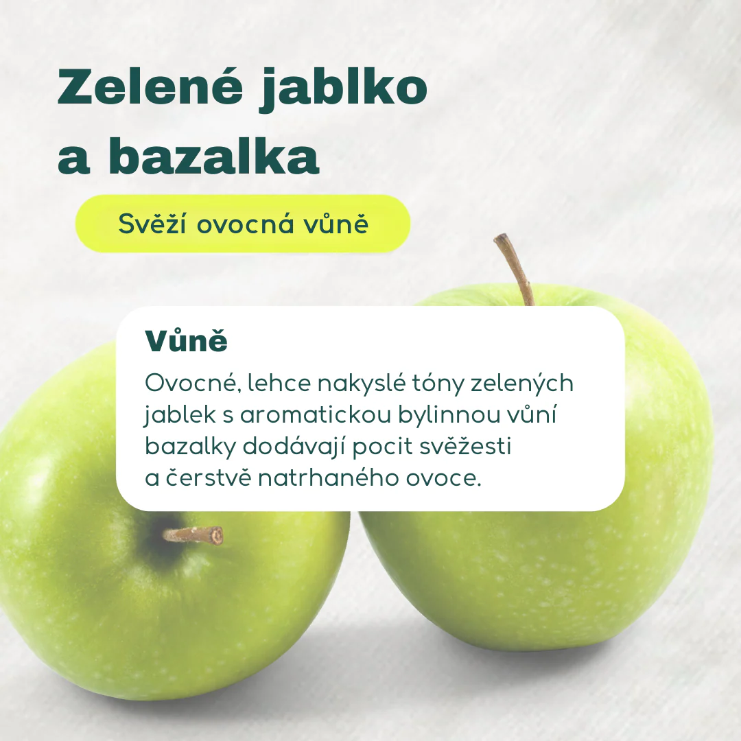 Attitude Prostředek na mytí nádobí s vůní zeleného jablka a bazalky (700 ml) - Image 2