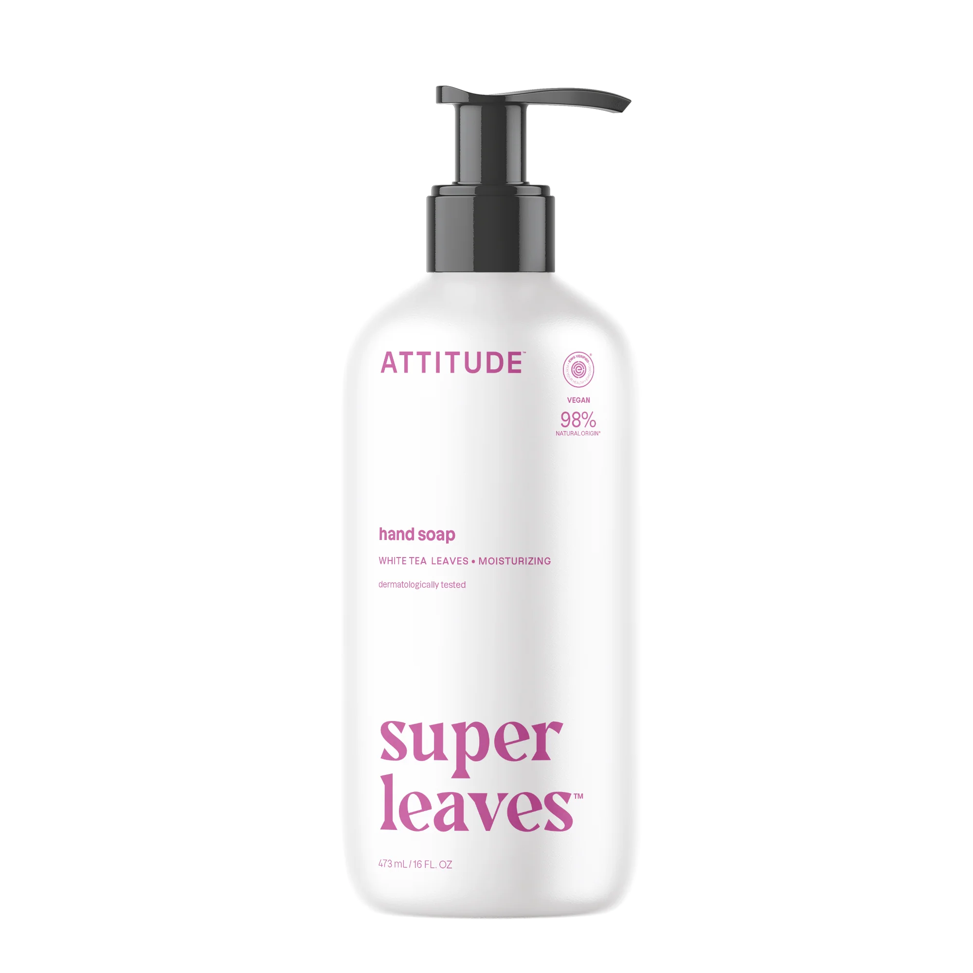 Attitude Tekuté mýdlo na ruce Super Leaves - čajové listy (473 ml)