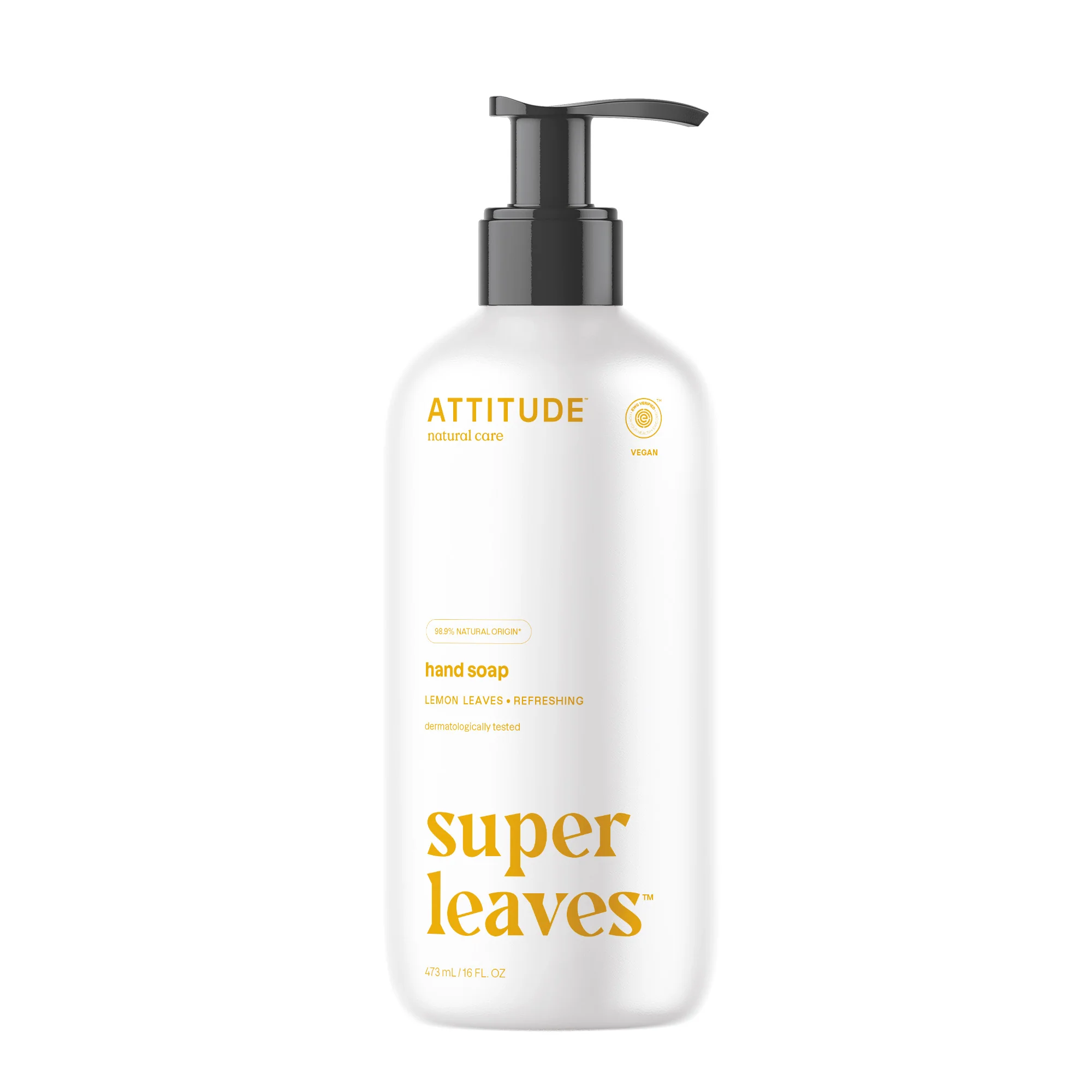 Attitude Tekuté mýdlo na ruce Super Leaves - citrusové listy (473 ml)