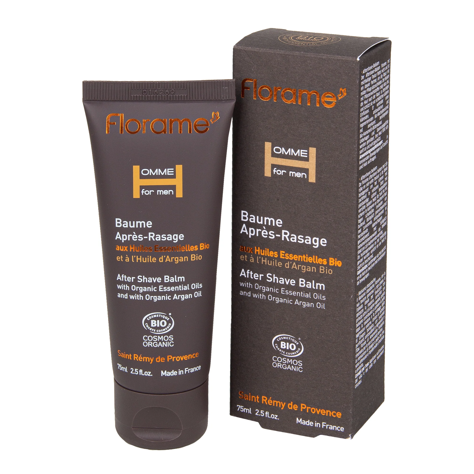 Balzám po holení HOMME s arganovým olejem 75 ml BIO FLORAME - Image 2