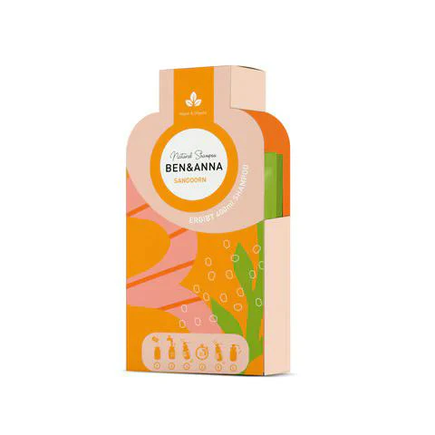 Ben & Anna Šampon v prášku (2×20 g) - Rakytník - Image 2