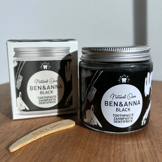 Ben & Anna Zubní pasta pro bělení zubů s aktivním uhlím (100 ml) - Image 3