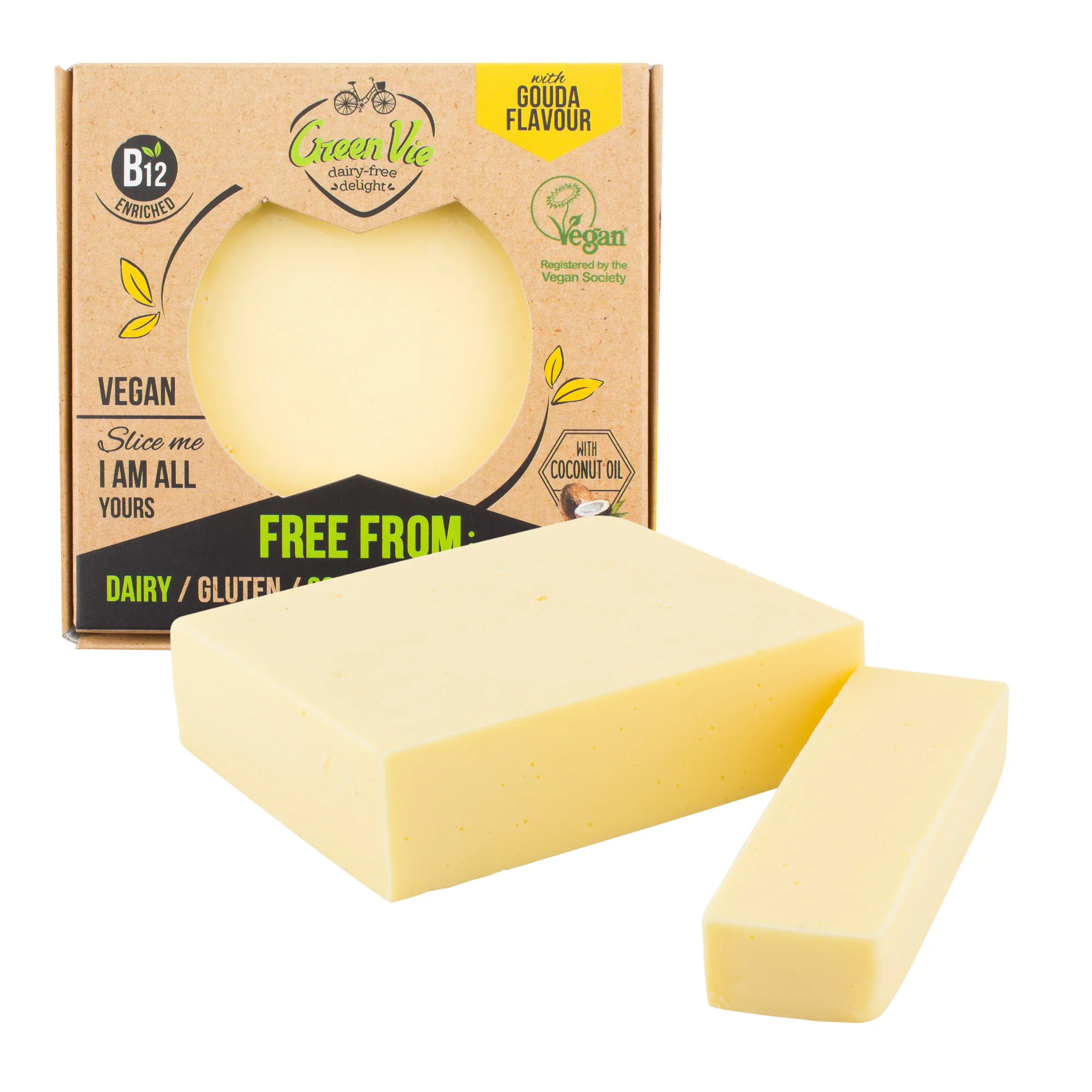 Blok s příchutí goudy 250 g   GREENVIE - Image 3