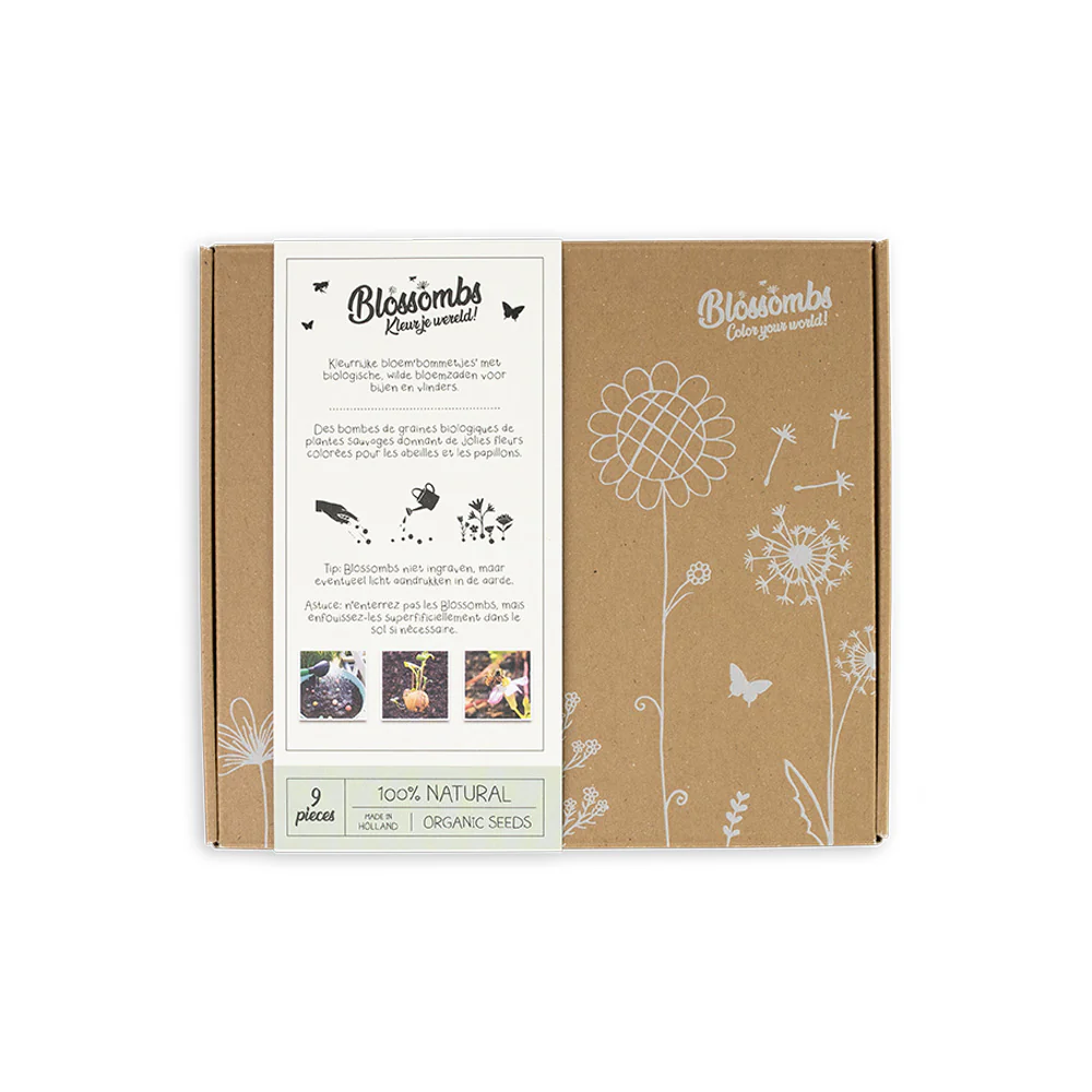 Blossombs Semínkové bomby - Dárková sada střední (9 ks) - Image 3