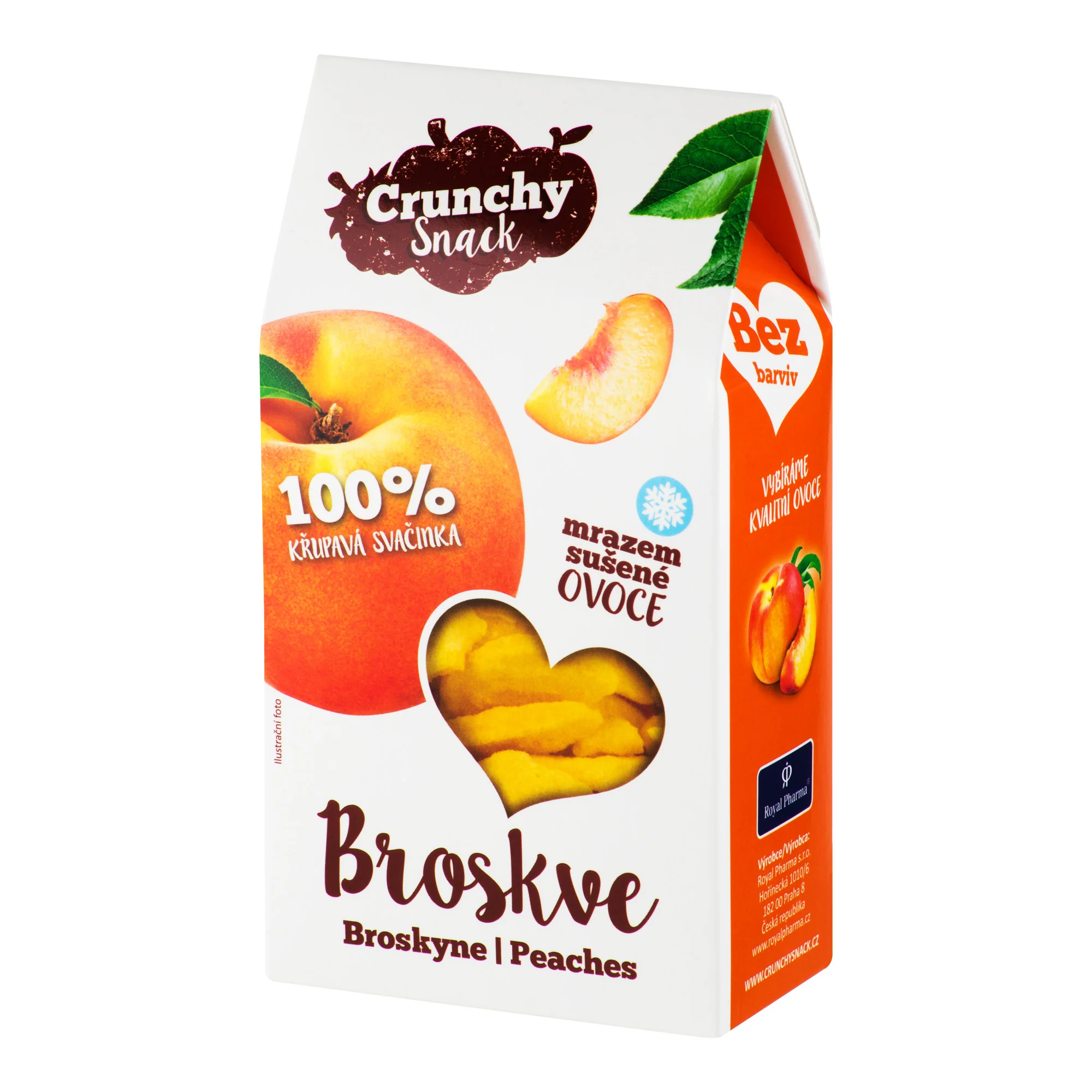 Royal Pharma Broskve sušené mrazem (15 g) - Image 2