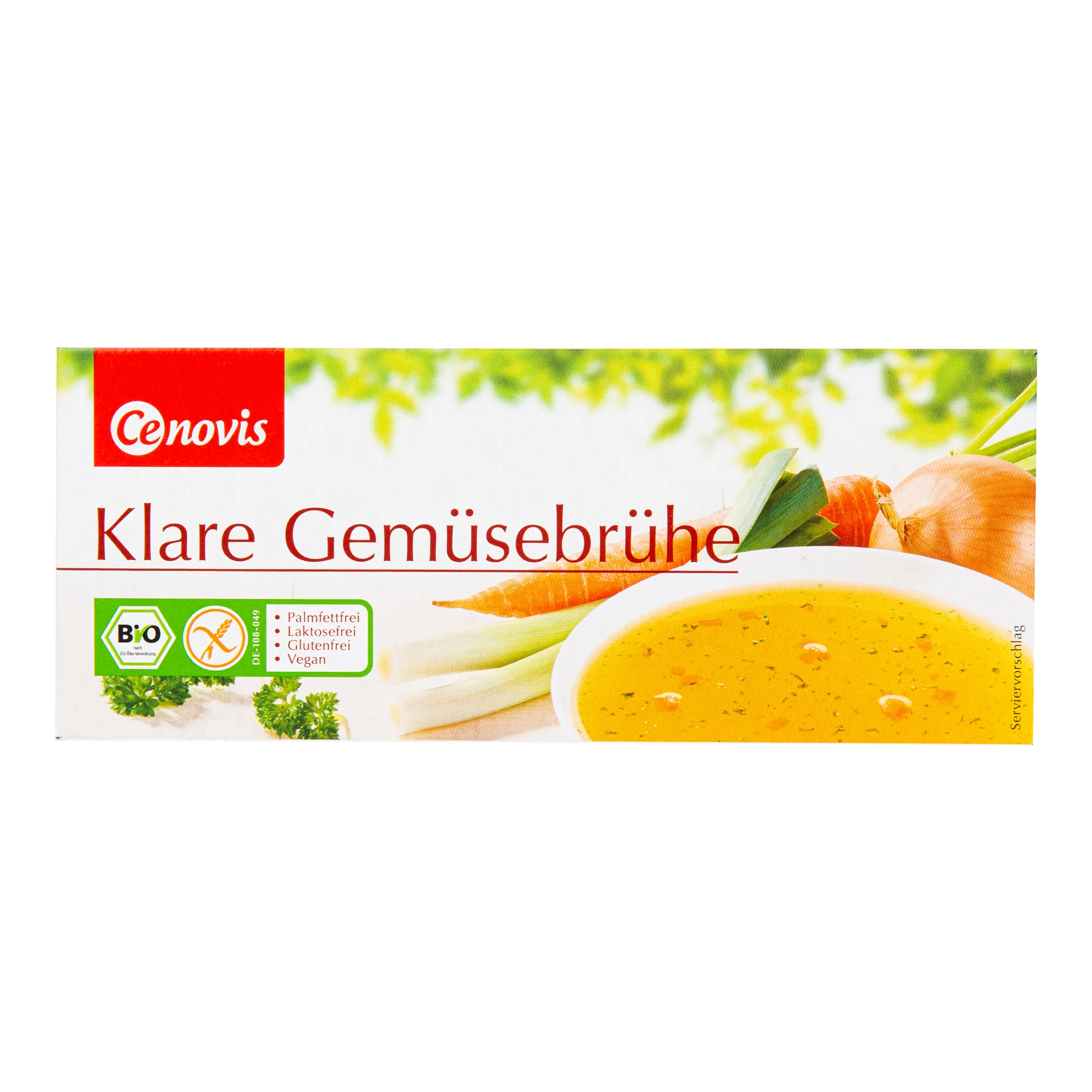 Bujon zeleninový kostky bezlepkový 126 g BIO CENOVIS