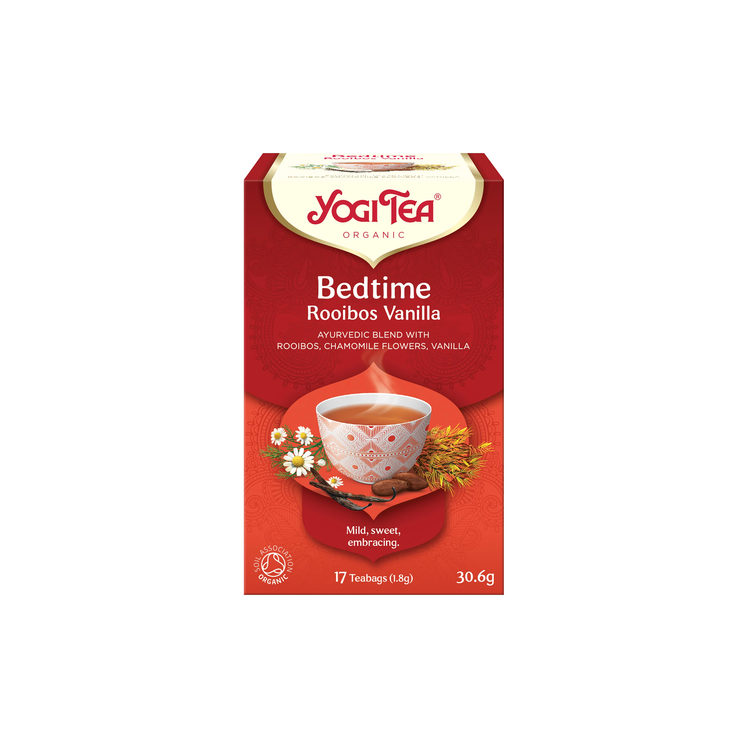 Yogi Tea Čaj Čas ke spánku Rooibos Vanilka BIO - nálev. sáčky (17 x 1,8 g)