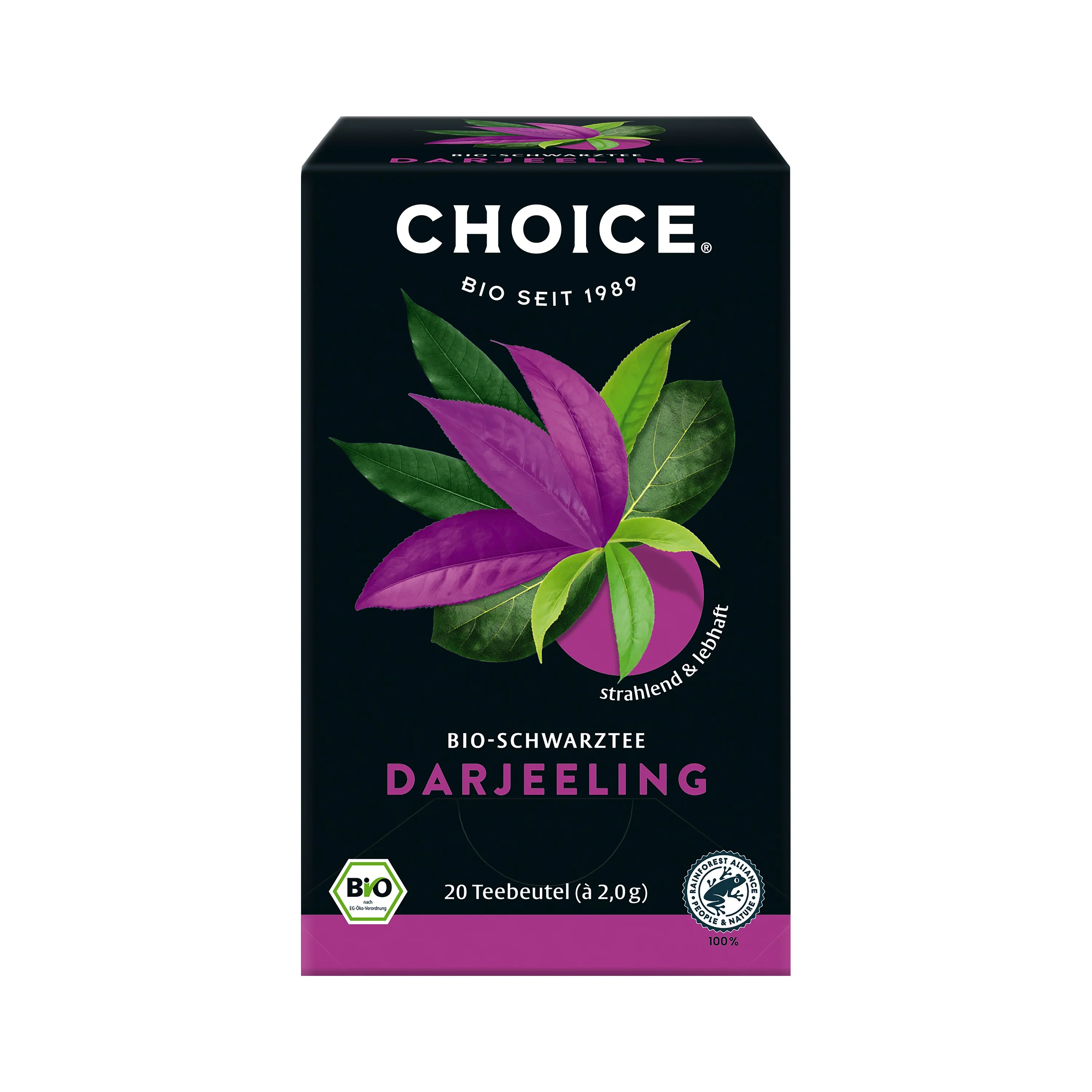Choice Čaj černý Darjeeling BIO - nálev. sáčky (20 x 2 g) - Image 4