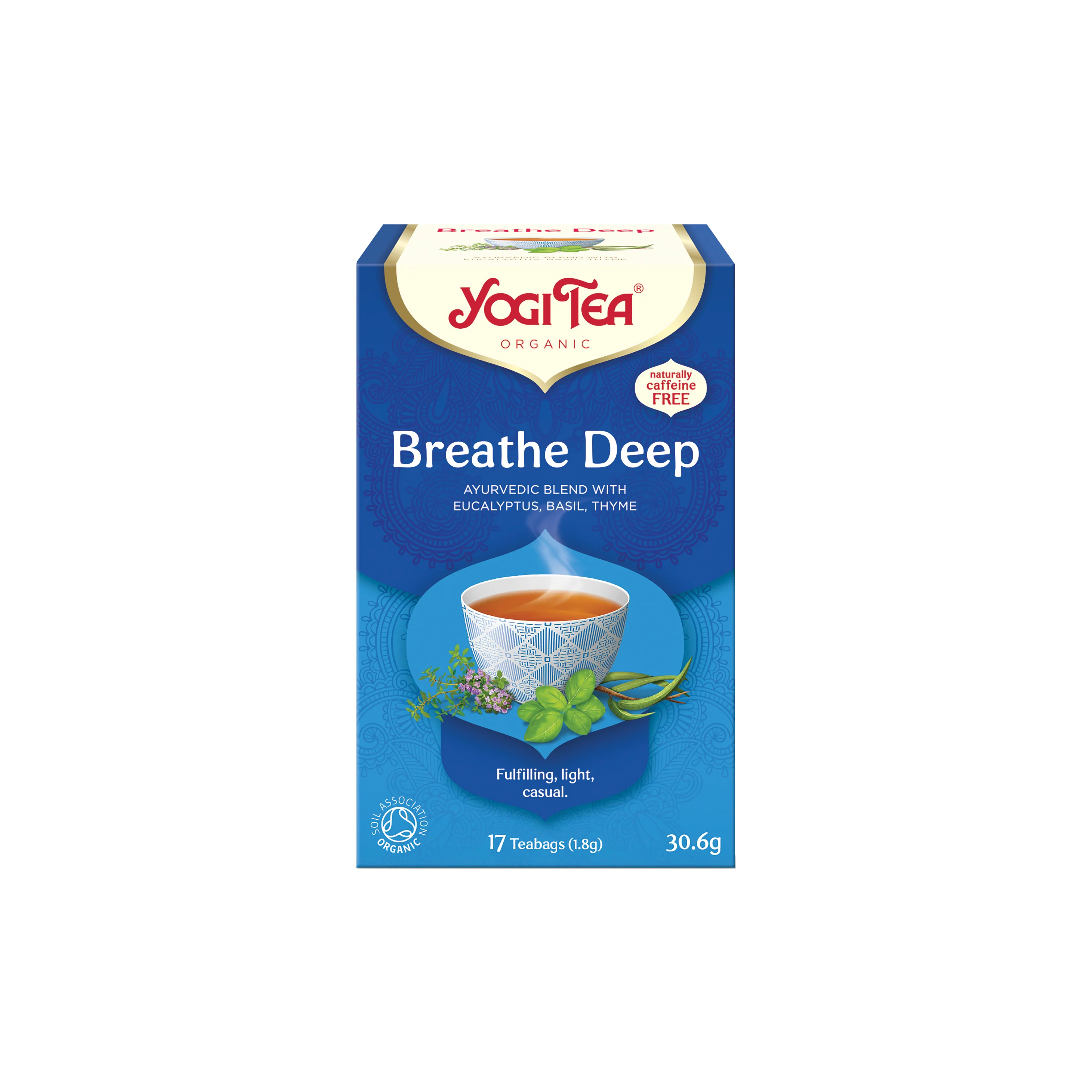 Yogi Tea Čaj Dýchat zhluboka BIO - nálev. sáčky (17 x 1,8 g)