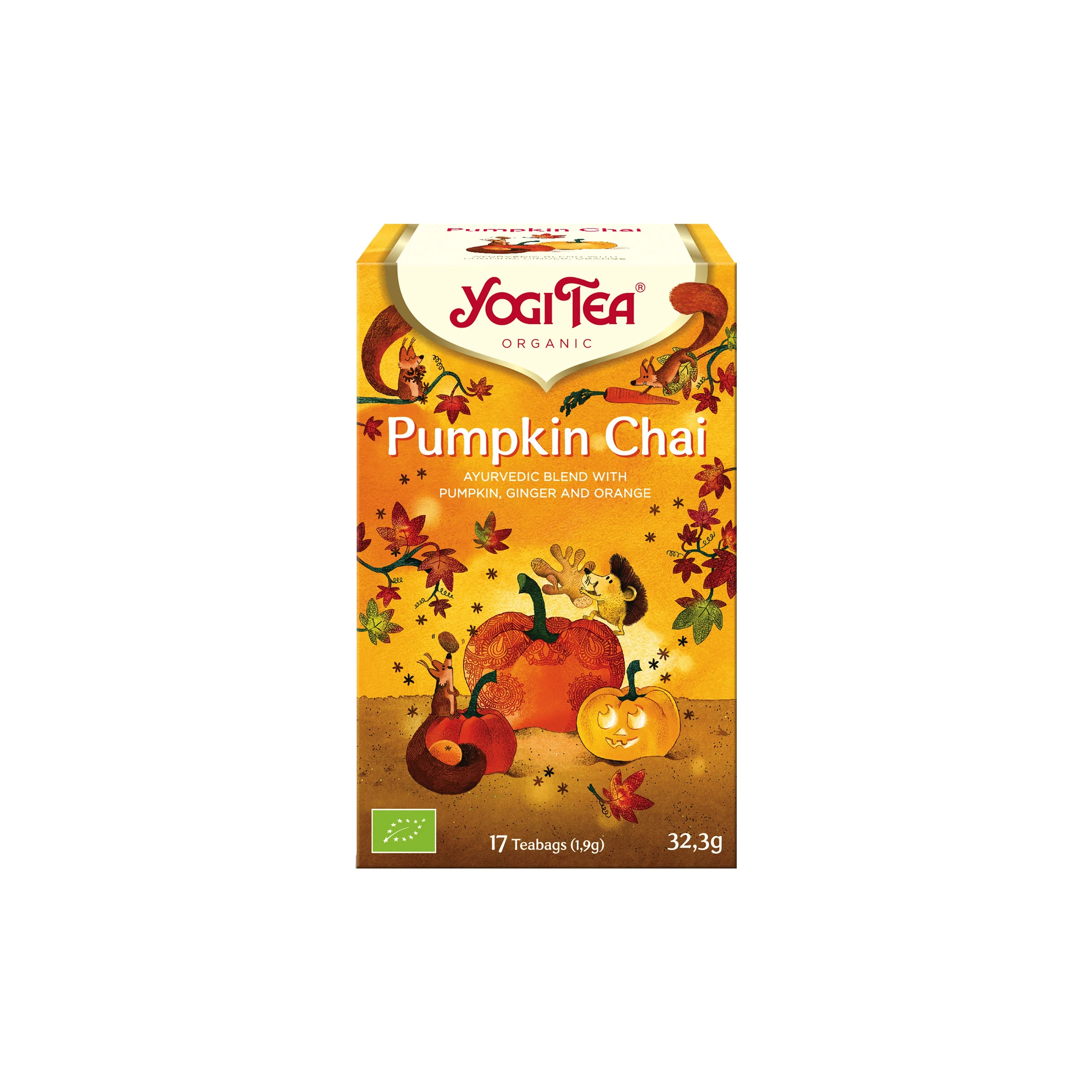 Yogi Tea Dýňový Chai BIO - nálev. sáčky (17 x 1,9 g)