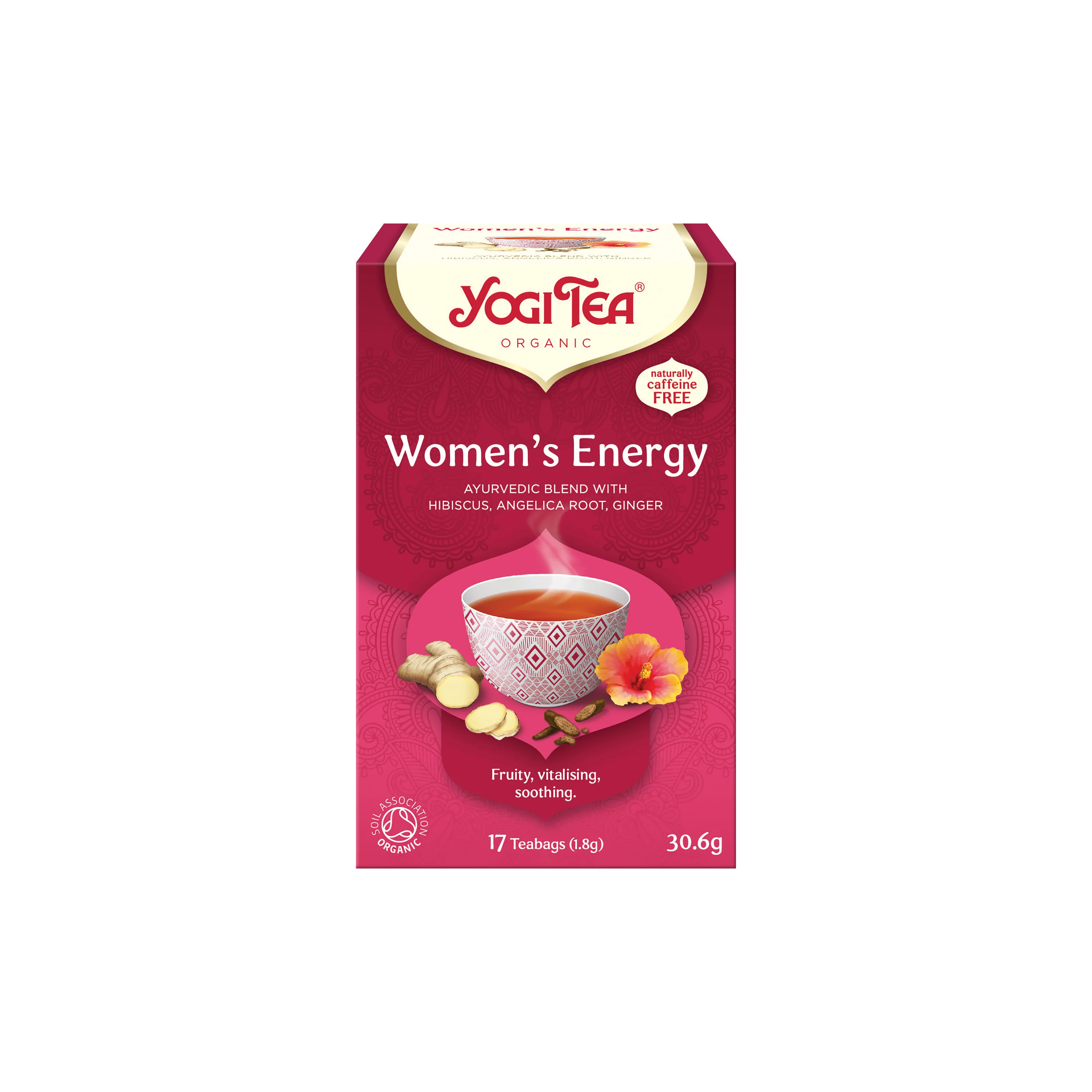 Yogi Tea Čaj Energie ženy BIO - nálev. sáčky (17 x 1,8 g)