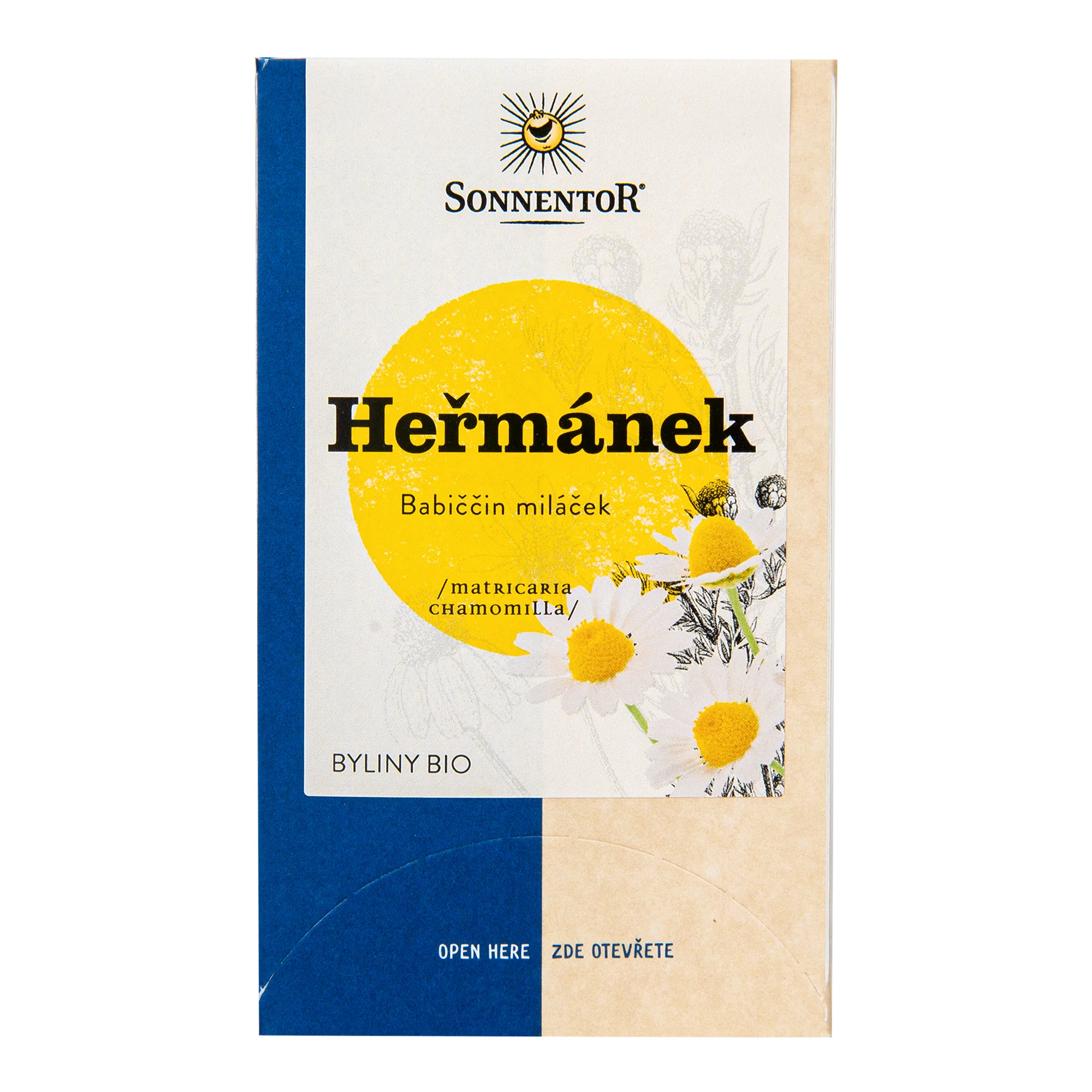 Sonnentor Bylinný čaj Heřmánek BIO - nálev. sáčky (18 x 0,8 g) - Image 2