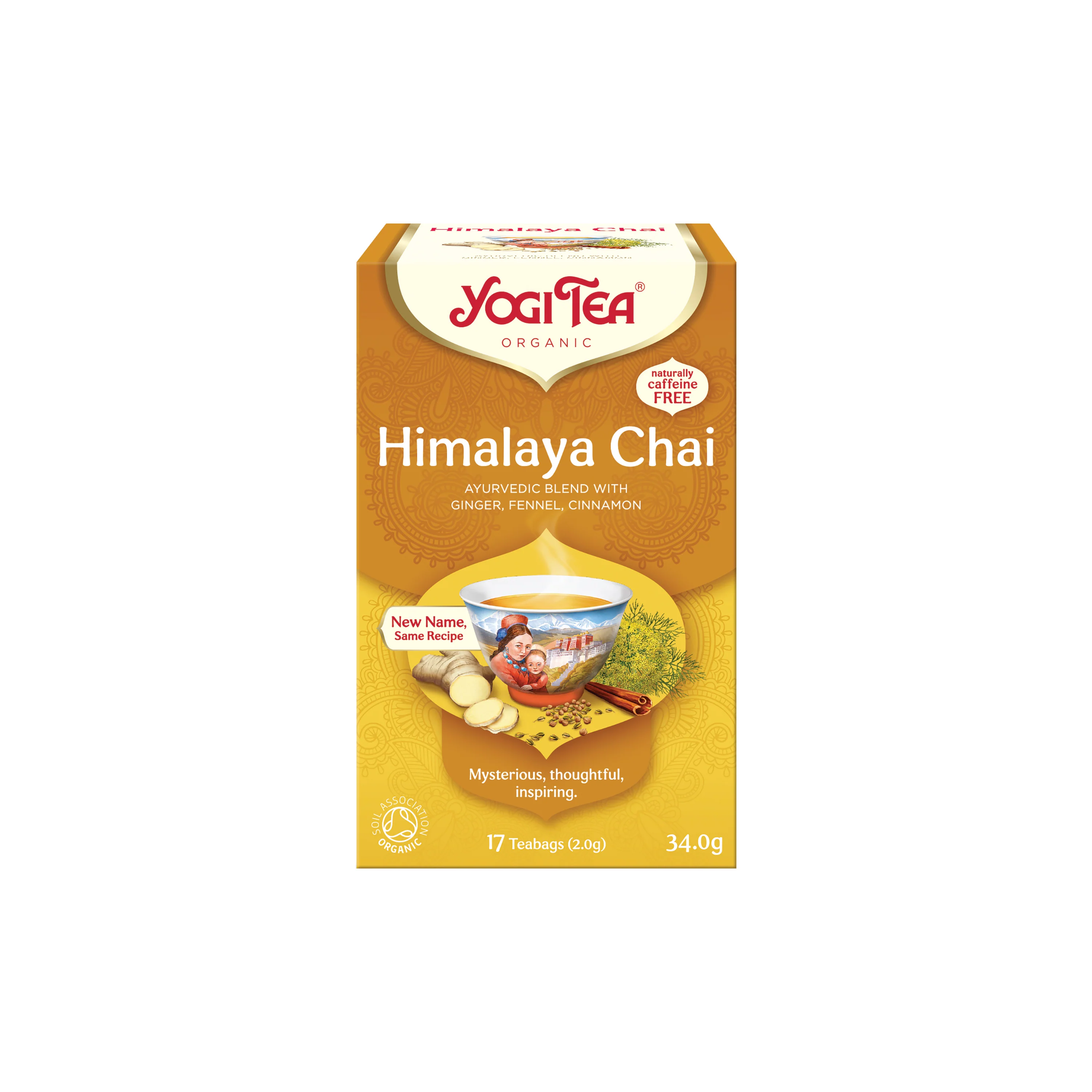 Yogi Tea Himalaya Chai BIO - nálev. sáčky (17 x 2 g)