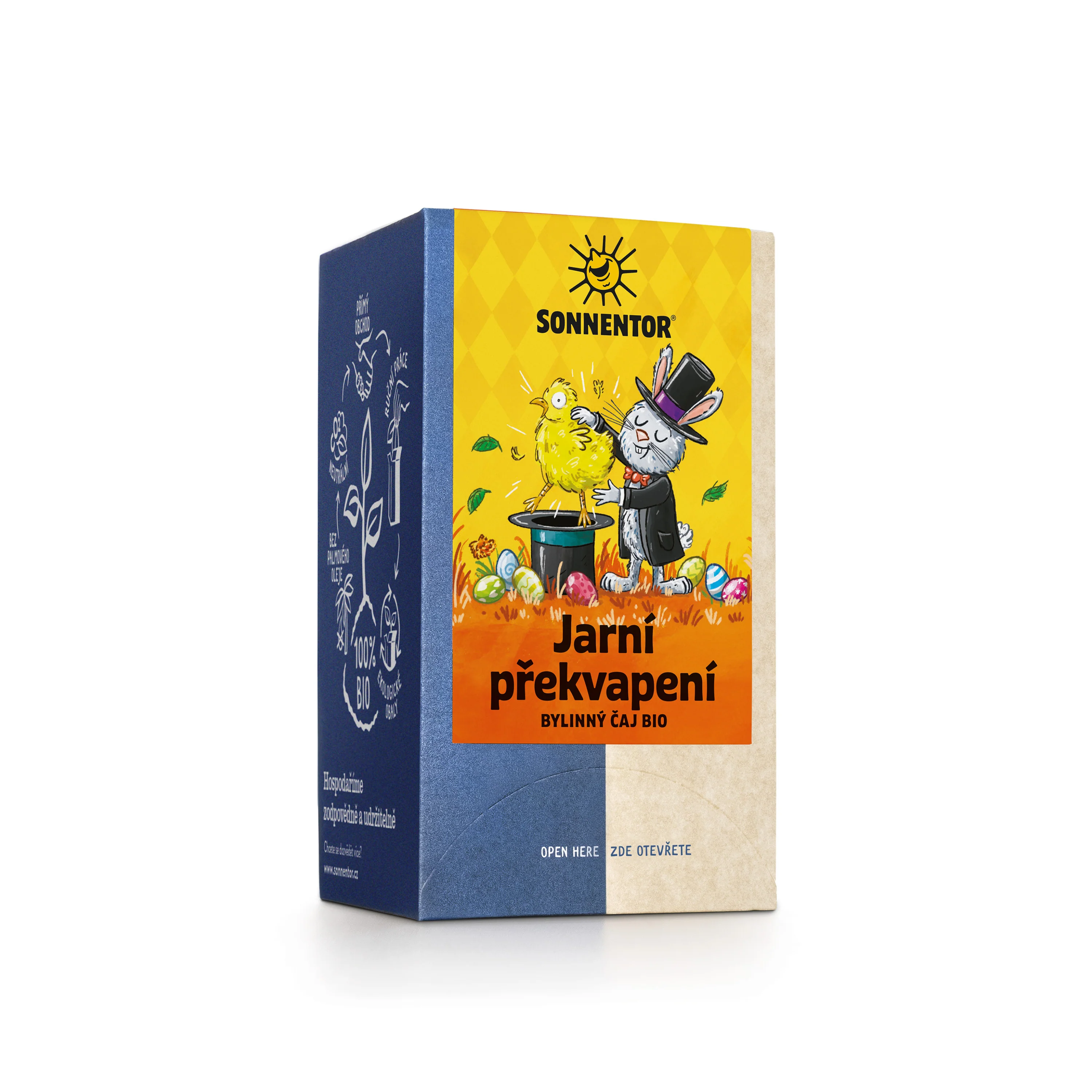 Sonnentor Bylinný čaj Jarní překvapení BIO - nálev. sáčky (18 x 1,5 g)