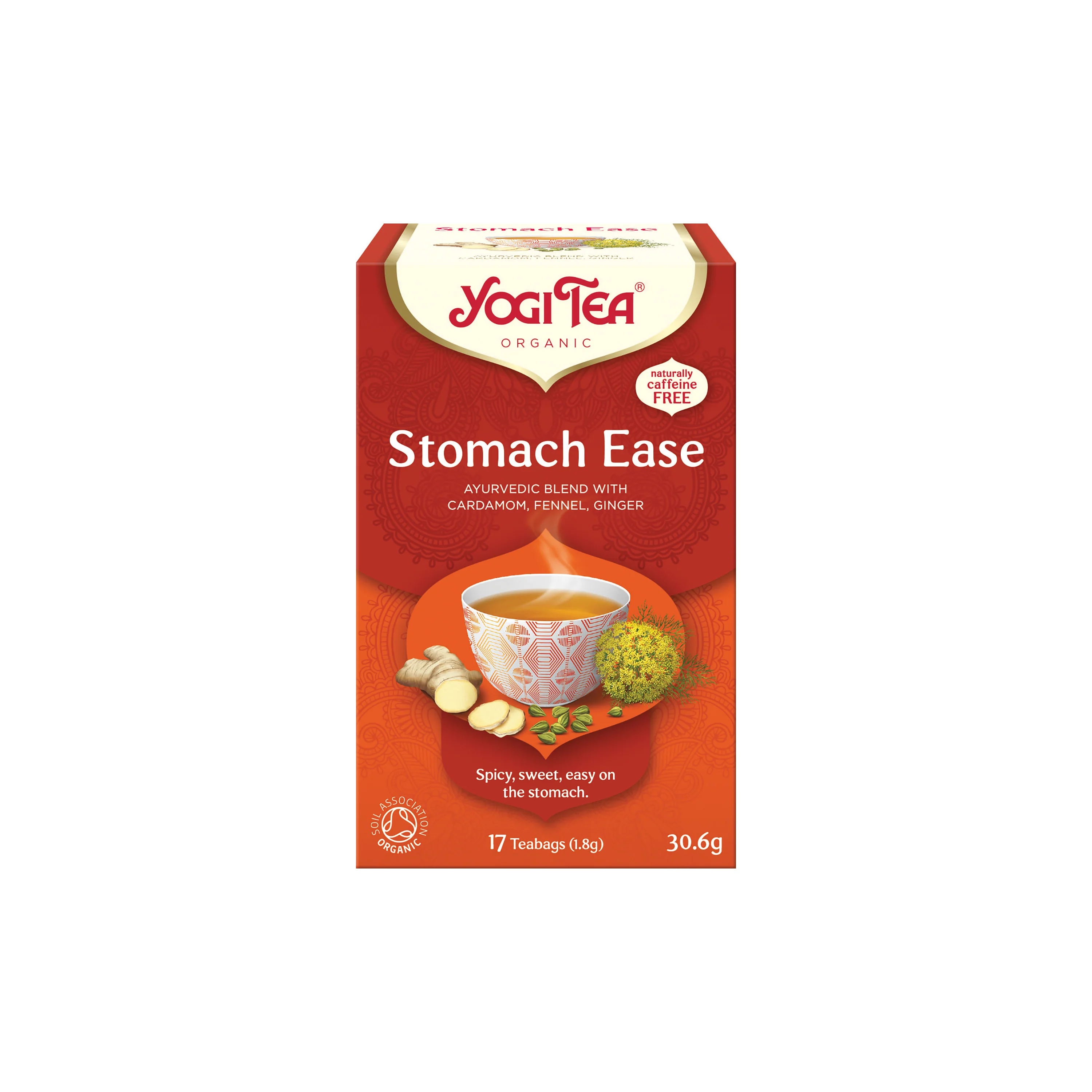 Yogi Tea Čaj Klidné trávení BIO - nálev. sáčky (17 x 1,8 g)
