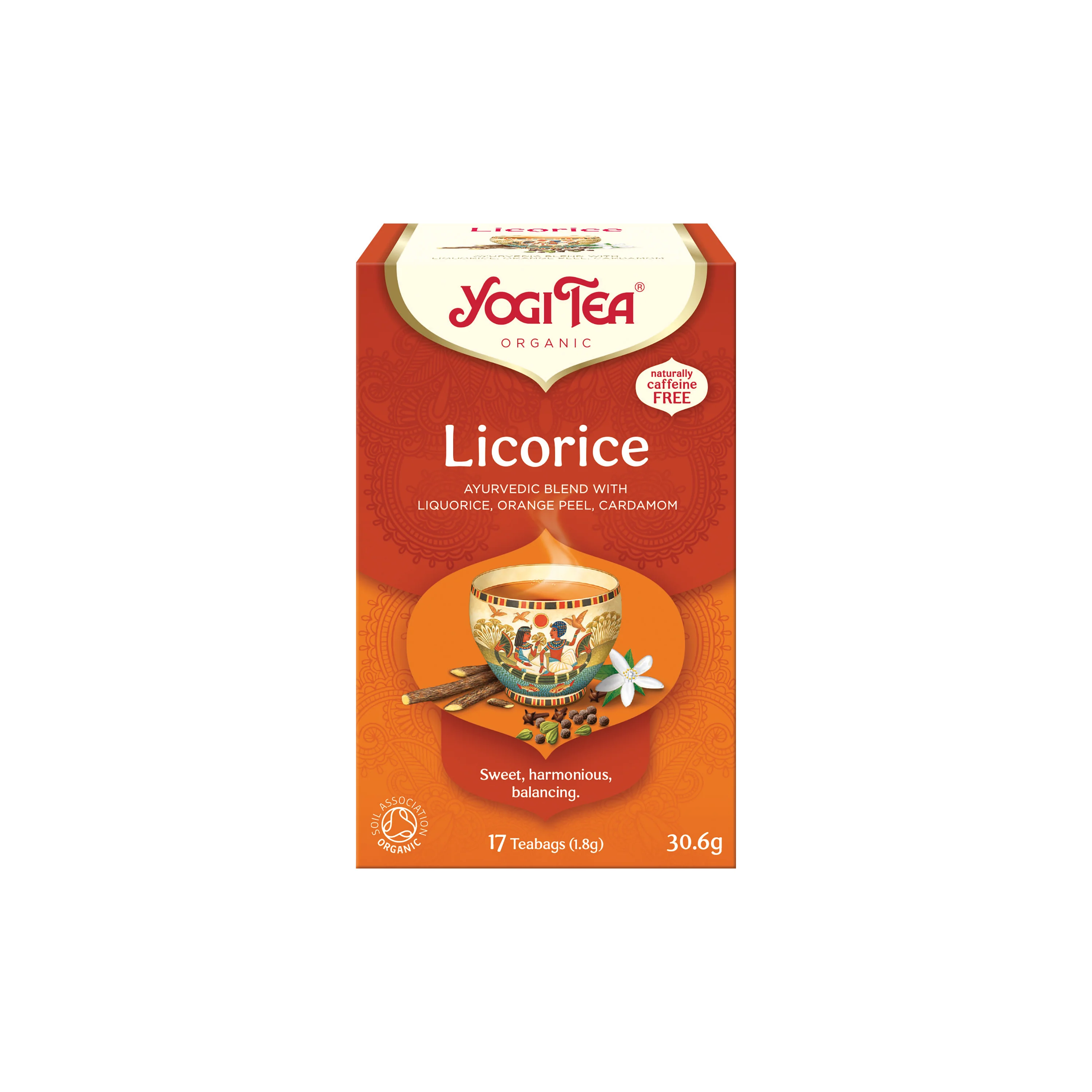Yogi Tea Čaj Lékořice BIO - nálev. sáčky (17 x 1,8 g)
