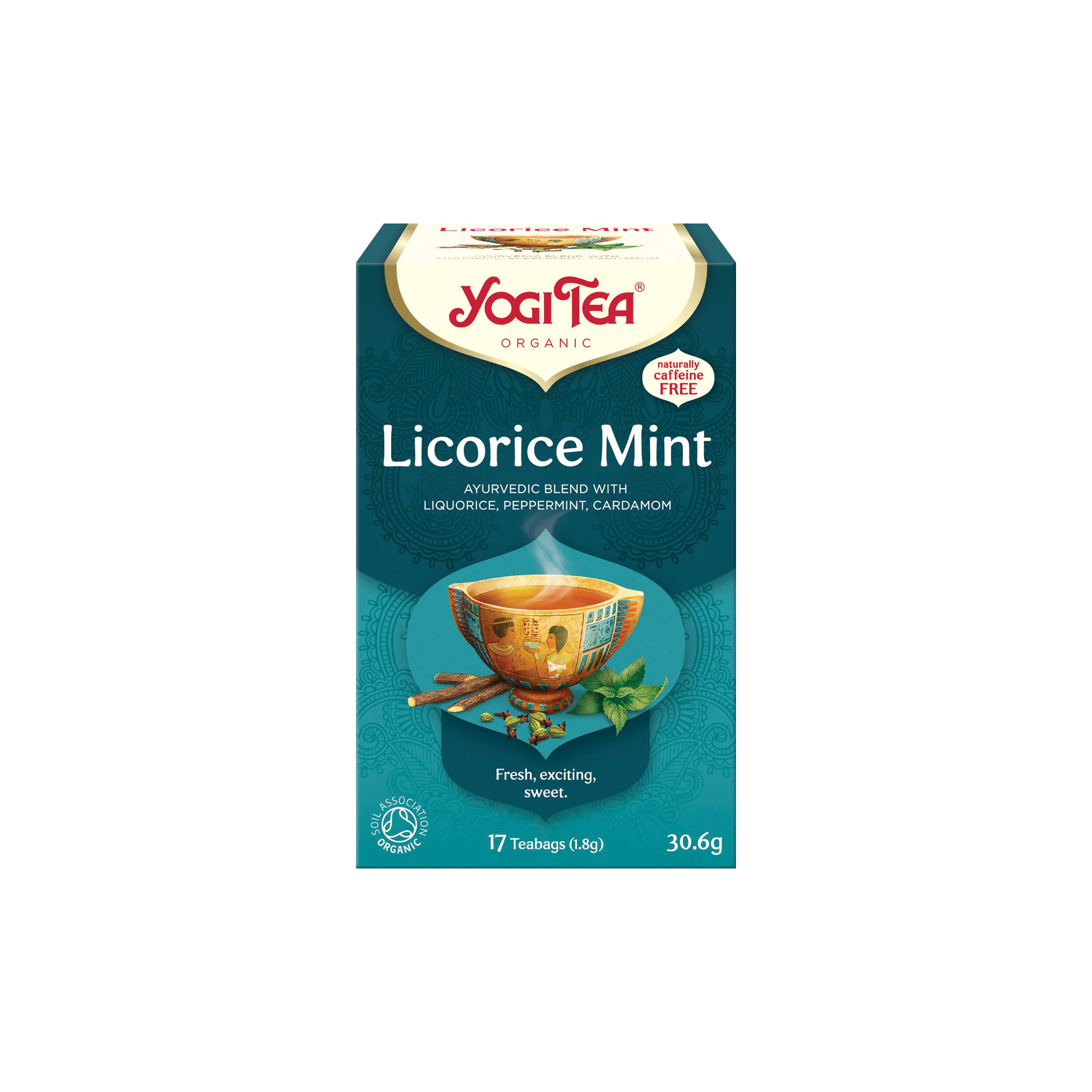 Yogi Tea Čaj Lékořice Máta BIO - nálev. sáčky (17 x 1,8 g)