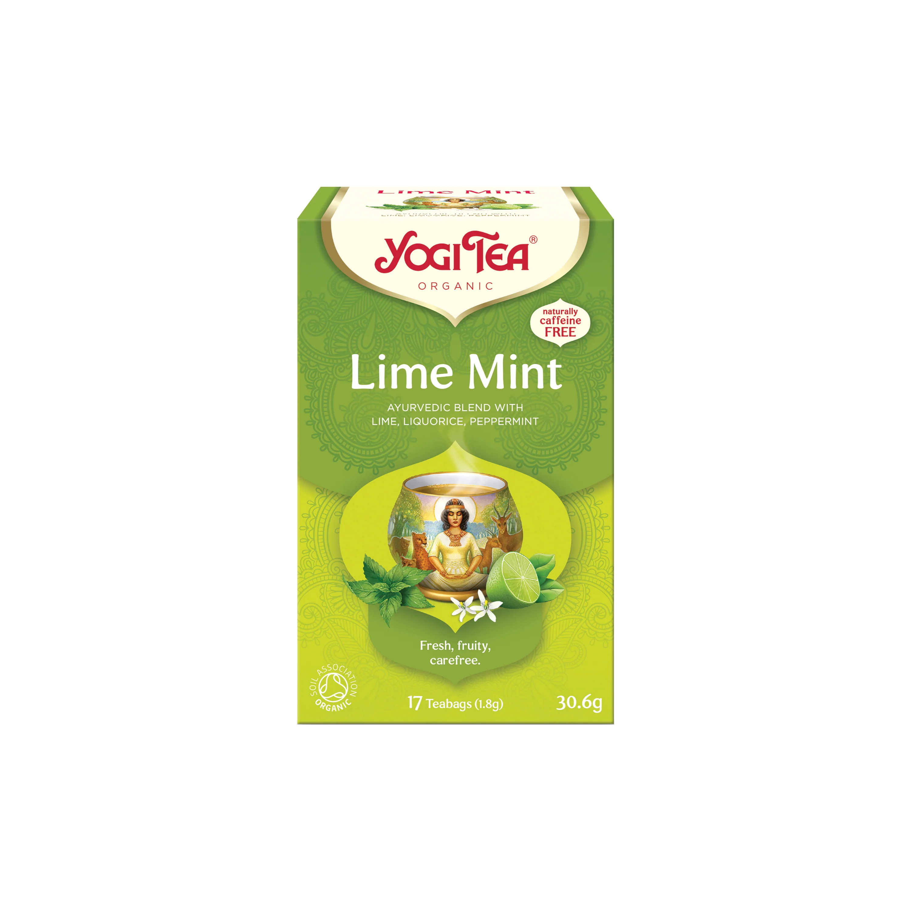 Yogi Tea Čaj Limetka Máta BIO - nálev. sáčky (17 x 1,8 g)