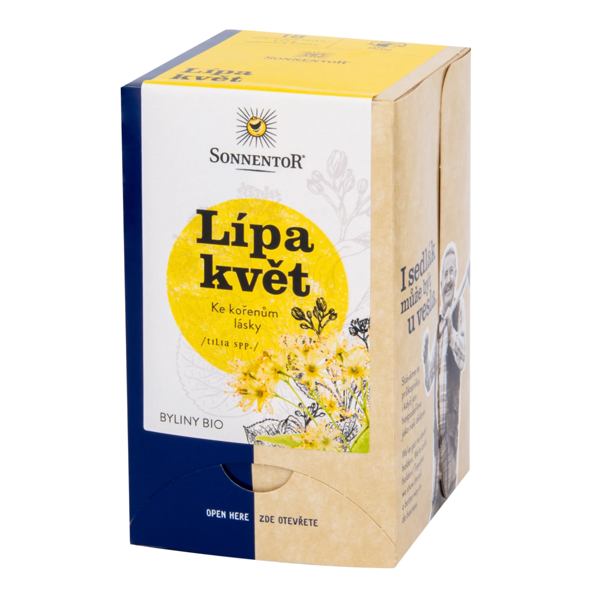 Sonnentor Bylinný čaj Lipový květ BIO - nálev. sáčky (27 g) - Image 3