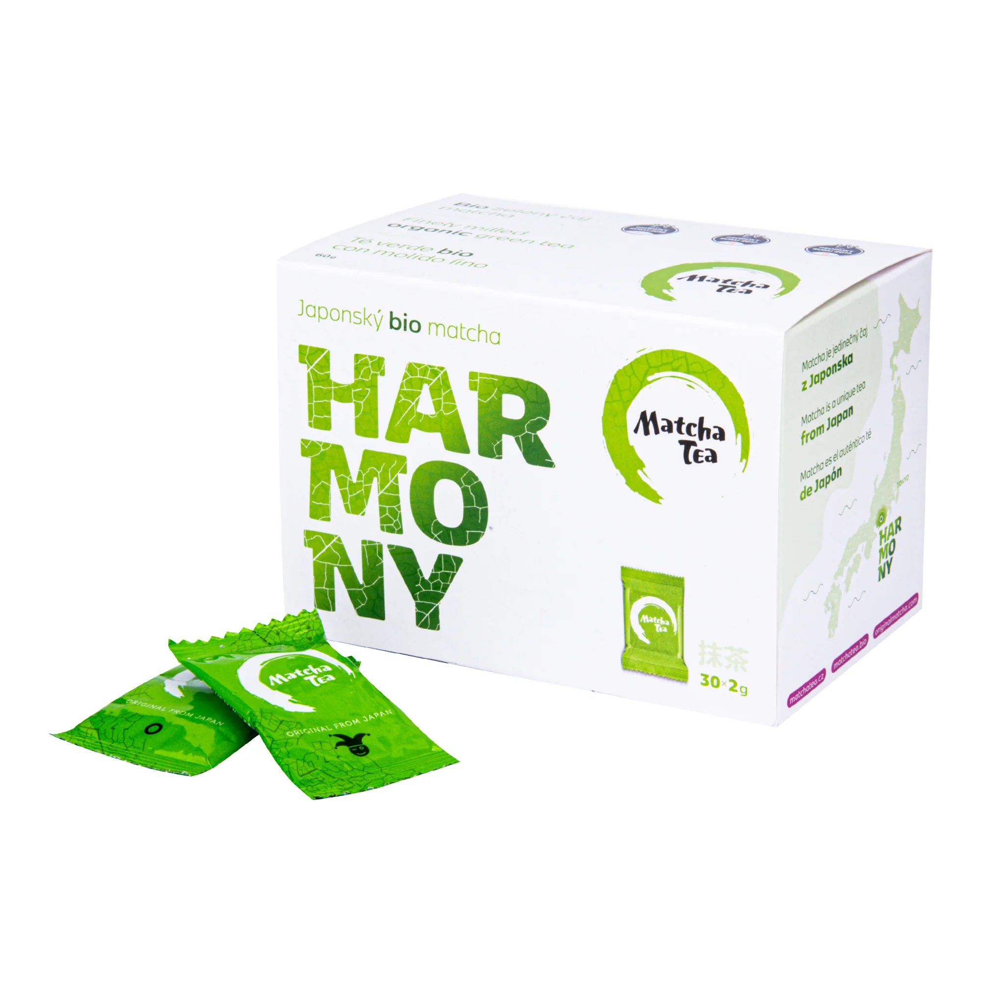 Matcha Tea Čaj Matcha BIO (30 x 2 g) - Image 2