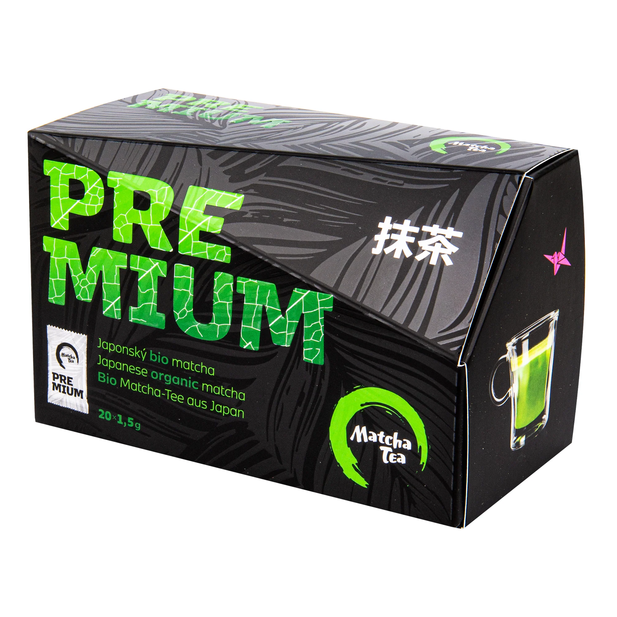 Matcha Tea Čaj Matcha premium BIO (20 x 1,5 g) - Image 2