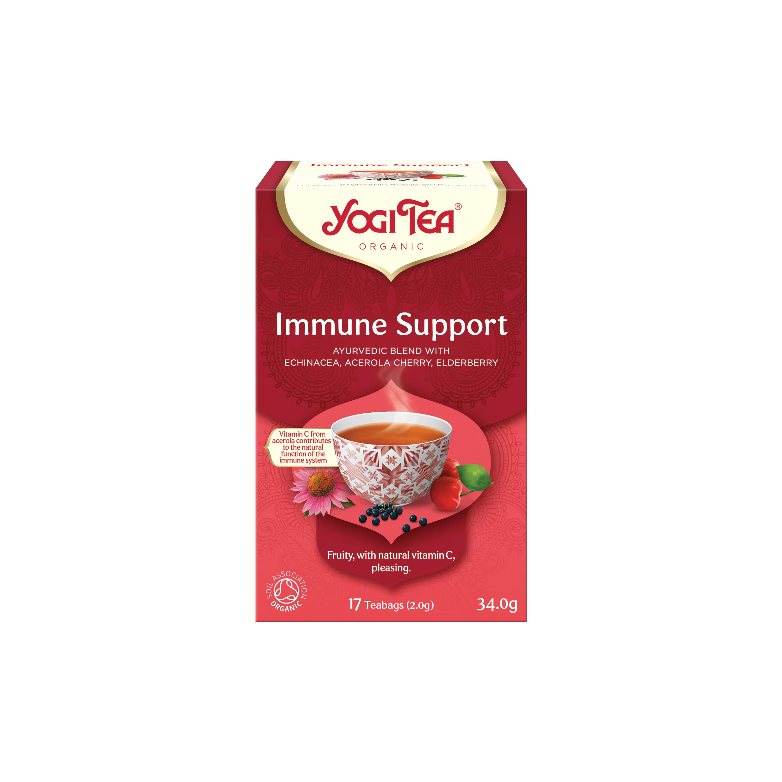Yogi Tea Čaj Podpora imunity BIO - nálev. sáčky (17 x 2 g)