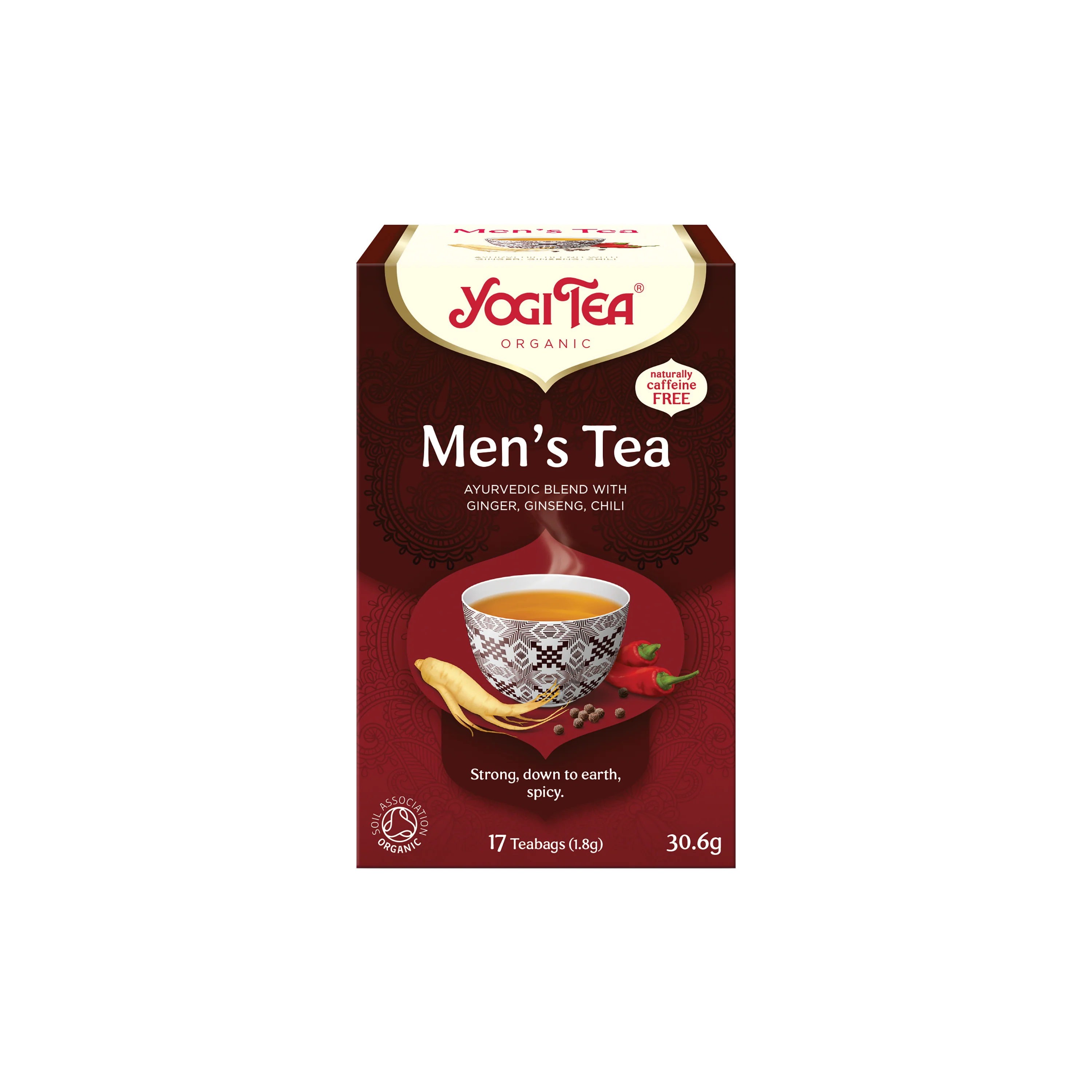 Yogi Tea Čaj Pro muže BIO - nálev. sáčky (17 x 1,8 g)