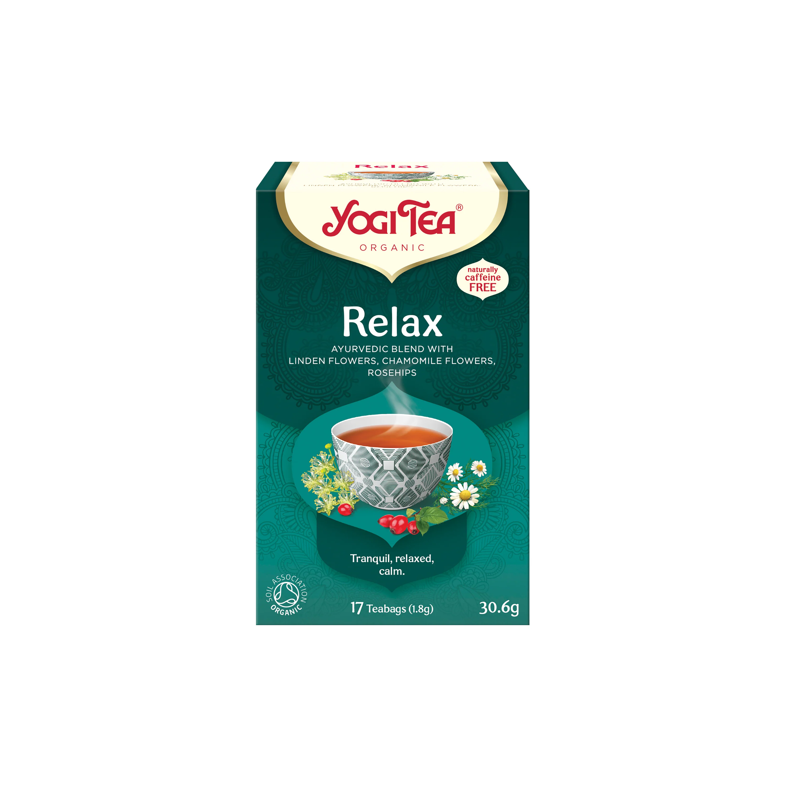 Yogi Tea Čaj Relax BIO - nálev. sáčky (17 x 1,8 g)