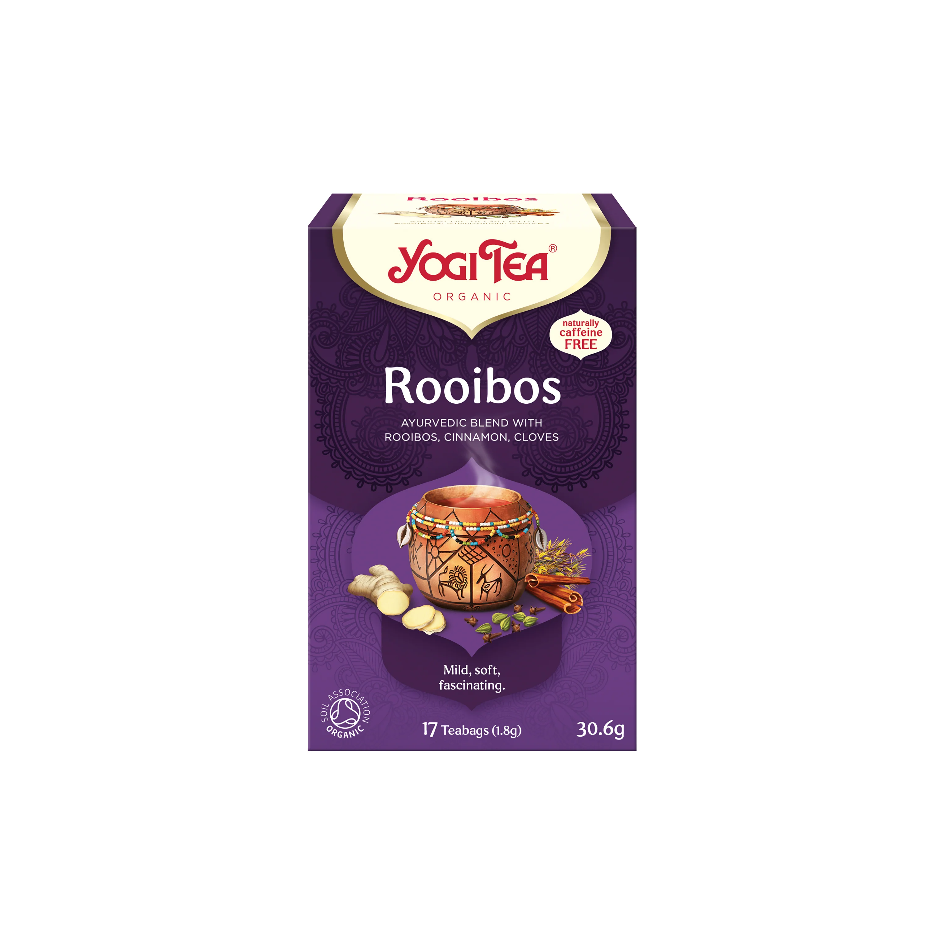 Yogi Tea Čaj Rooibos BIO - nálev. sáčky (17 x 1,8 g)
