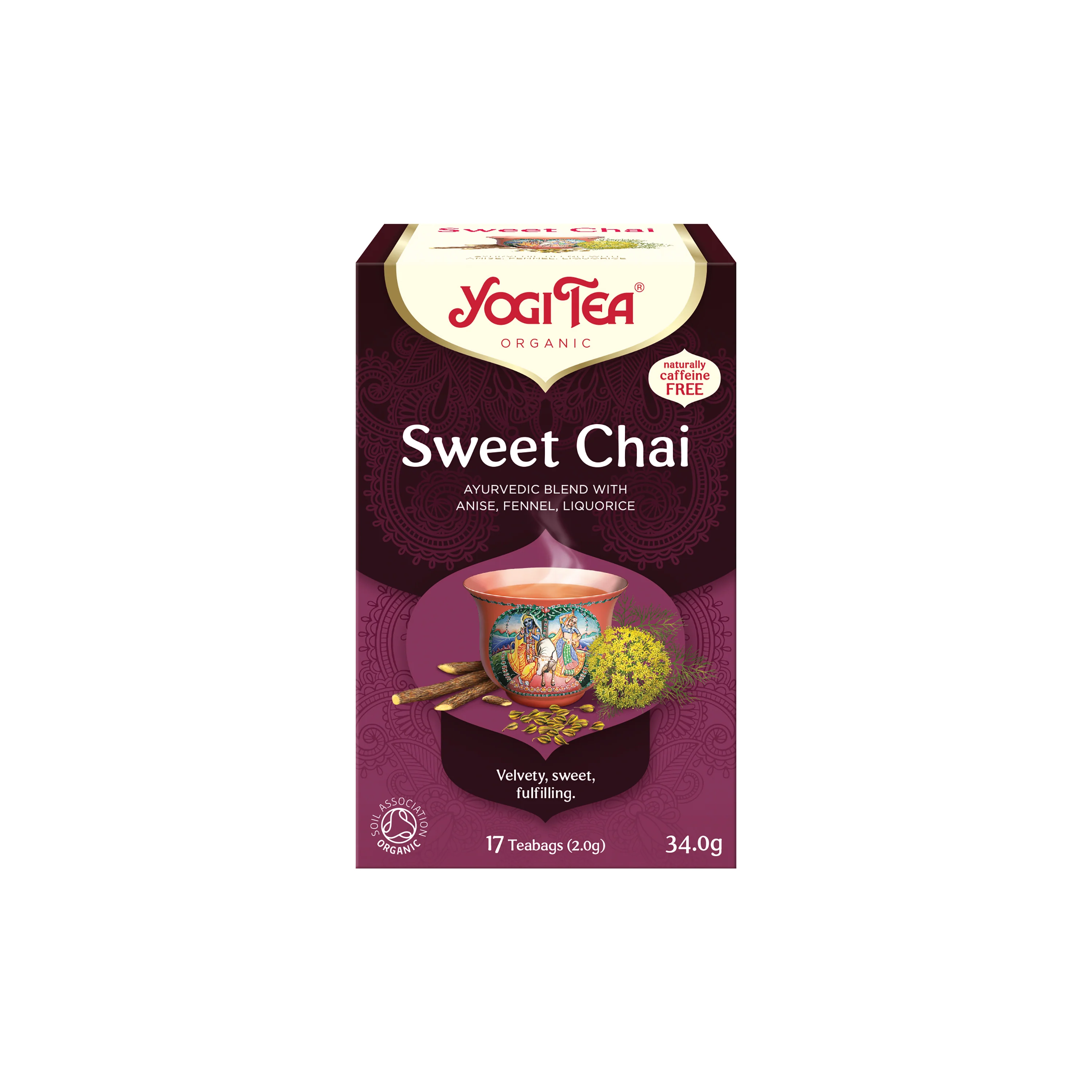 Yogi Tea Sladký chai BIO - nálev. sáčky (17 x 2 g)