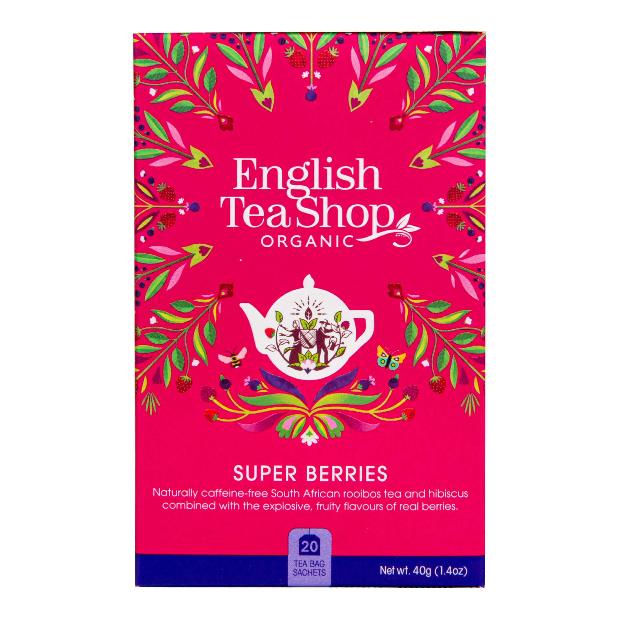 English Tea Shop Čaj Super ovocný BIO - nálev. sáčky (20 x 2 g)
