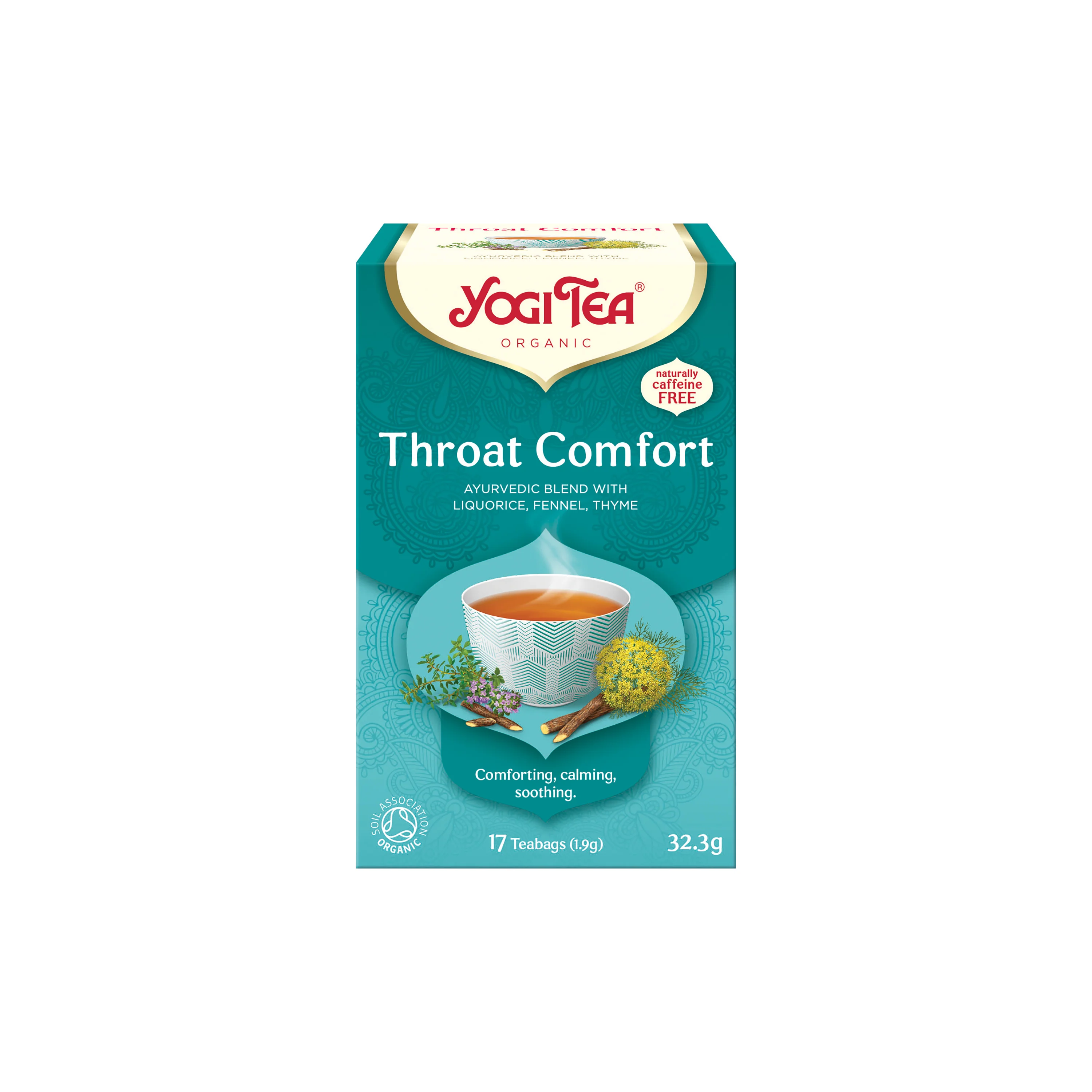 Yogi Tea Čaj Úleva pro krk BIO - nálev. sáčky (17 x 1,9 g)