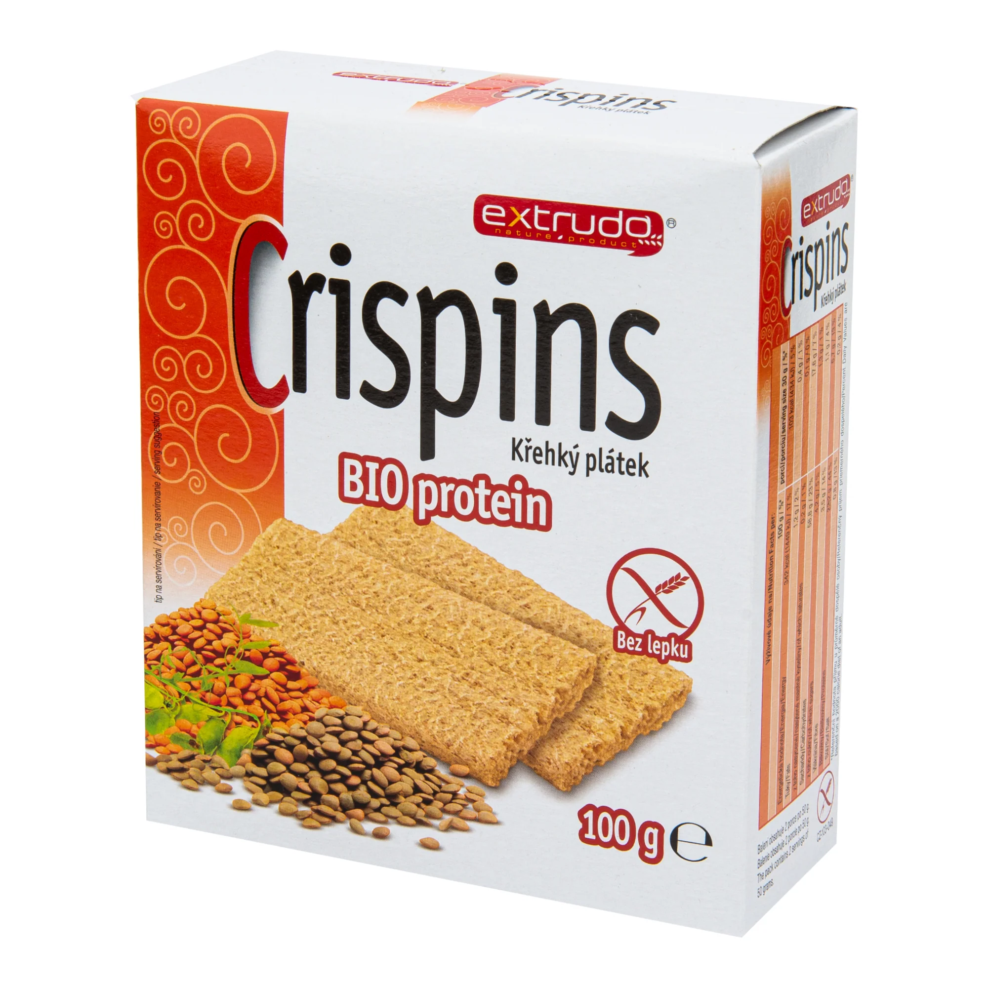 Chlebíček proteinový 100 g BIO   EXTRUDO - Image 2
