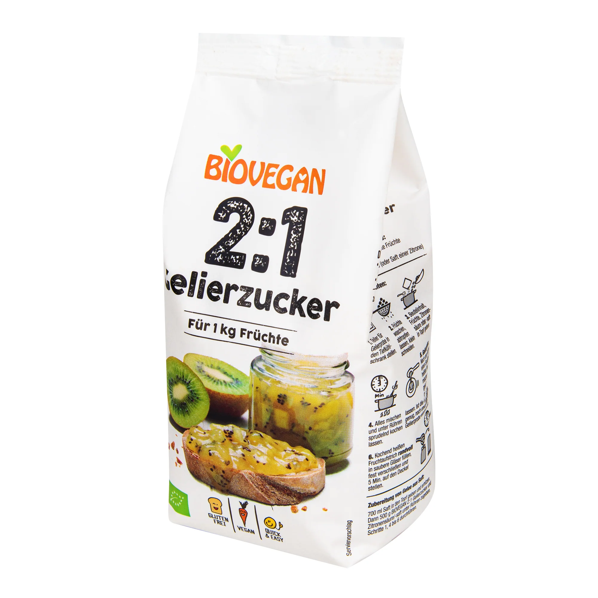 Cukr želírovací 500 g BIO BIOVEGAN - Image 2
