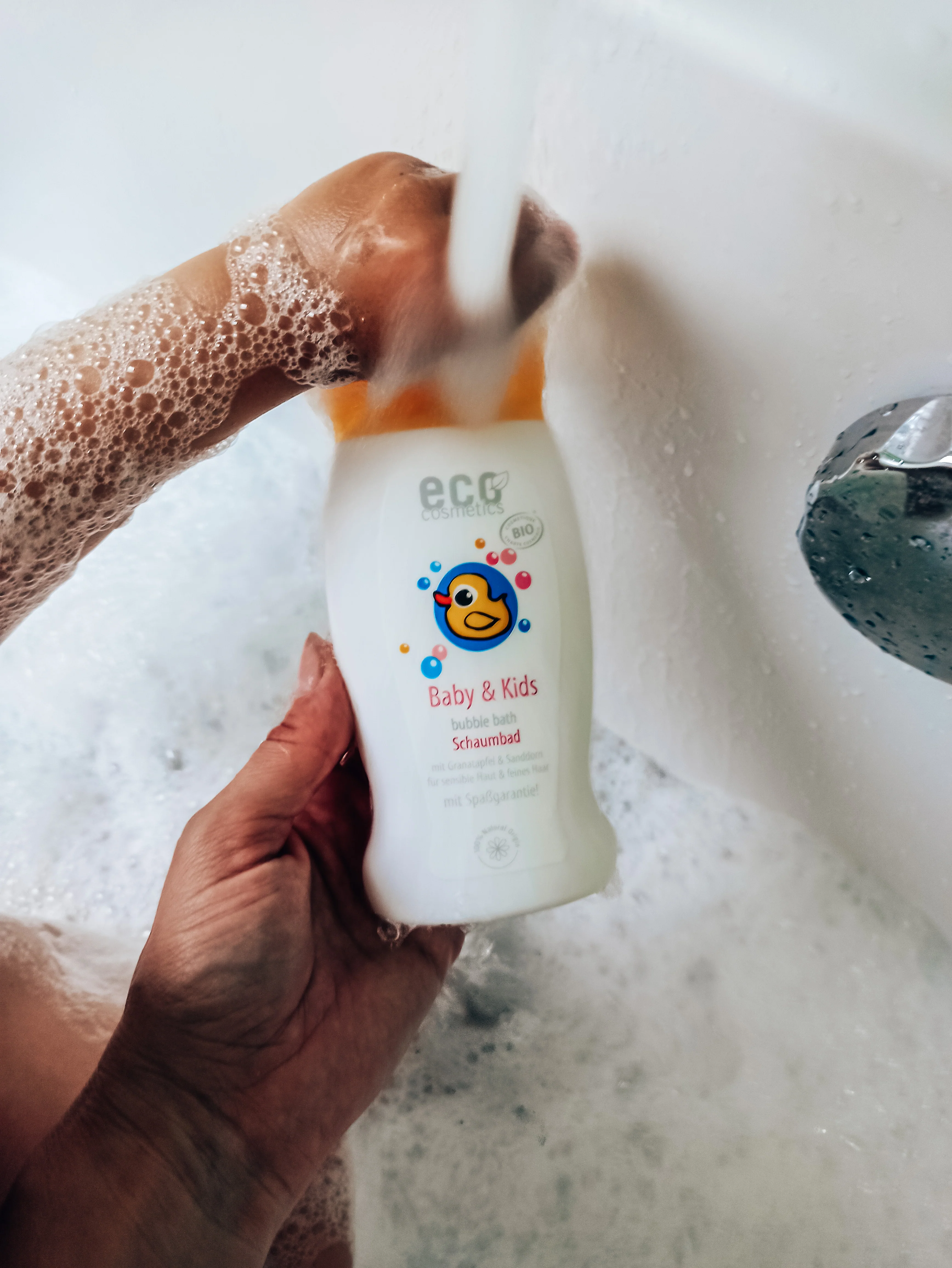 Eco Cosmetics Baby Dětská bublinková koupel BIO (200 ml) - Image 4