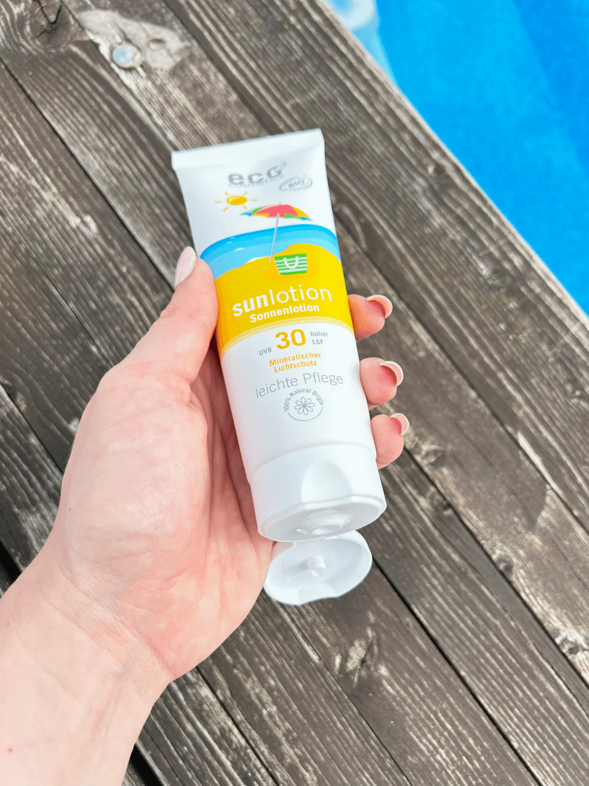 Eco Cosmetics Opalovací mléko SPF 30 BIO (125 ml) - Image 3