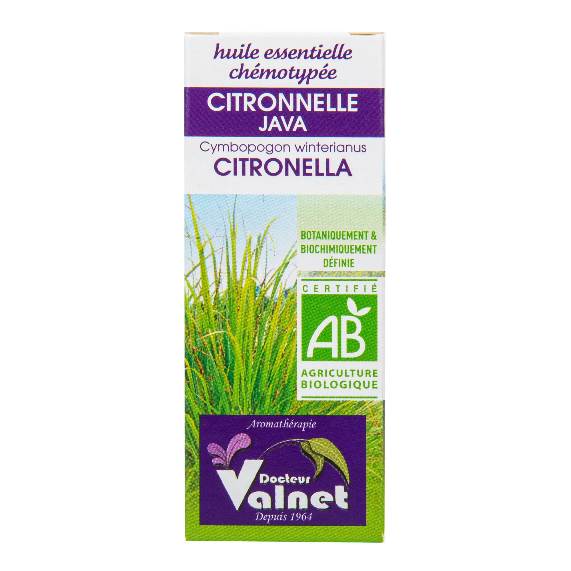 Éterický olej citronela 10 ml BIO   DOCTEUR VALNET - Image 2