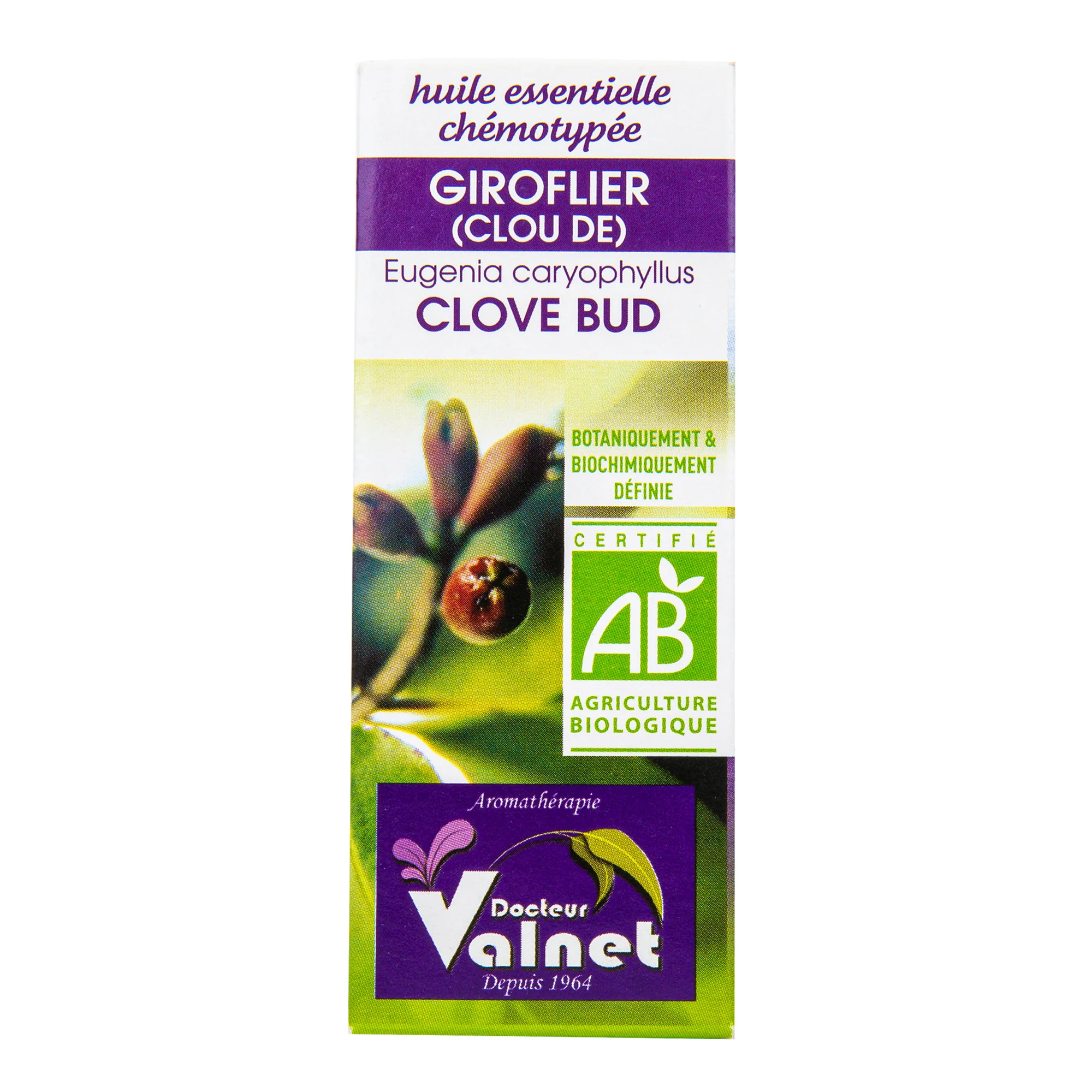 Éterický olej hřebíček 5 ml BIO   DOCTEUR VALNET - Image 2