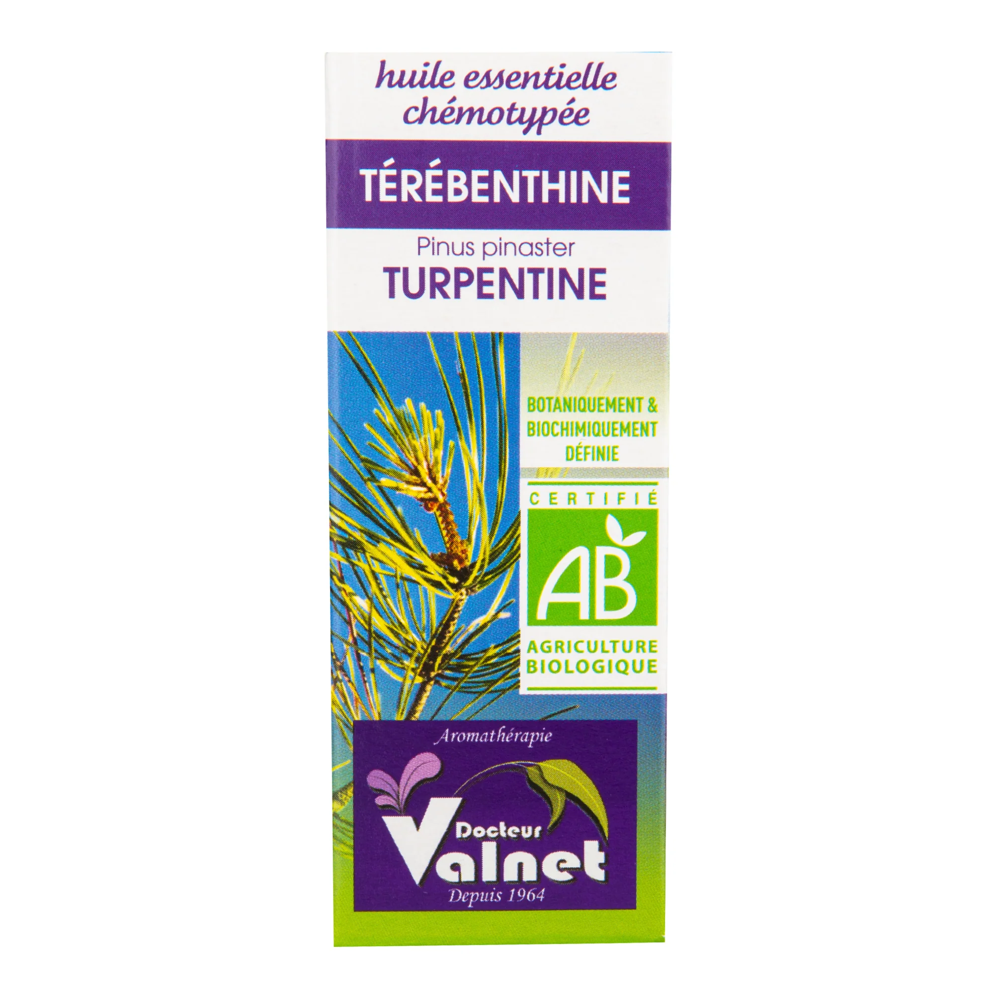 Éterický olej terpentýn 10 ml  BIO   DOCTEUR VALNET - Image 2