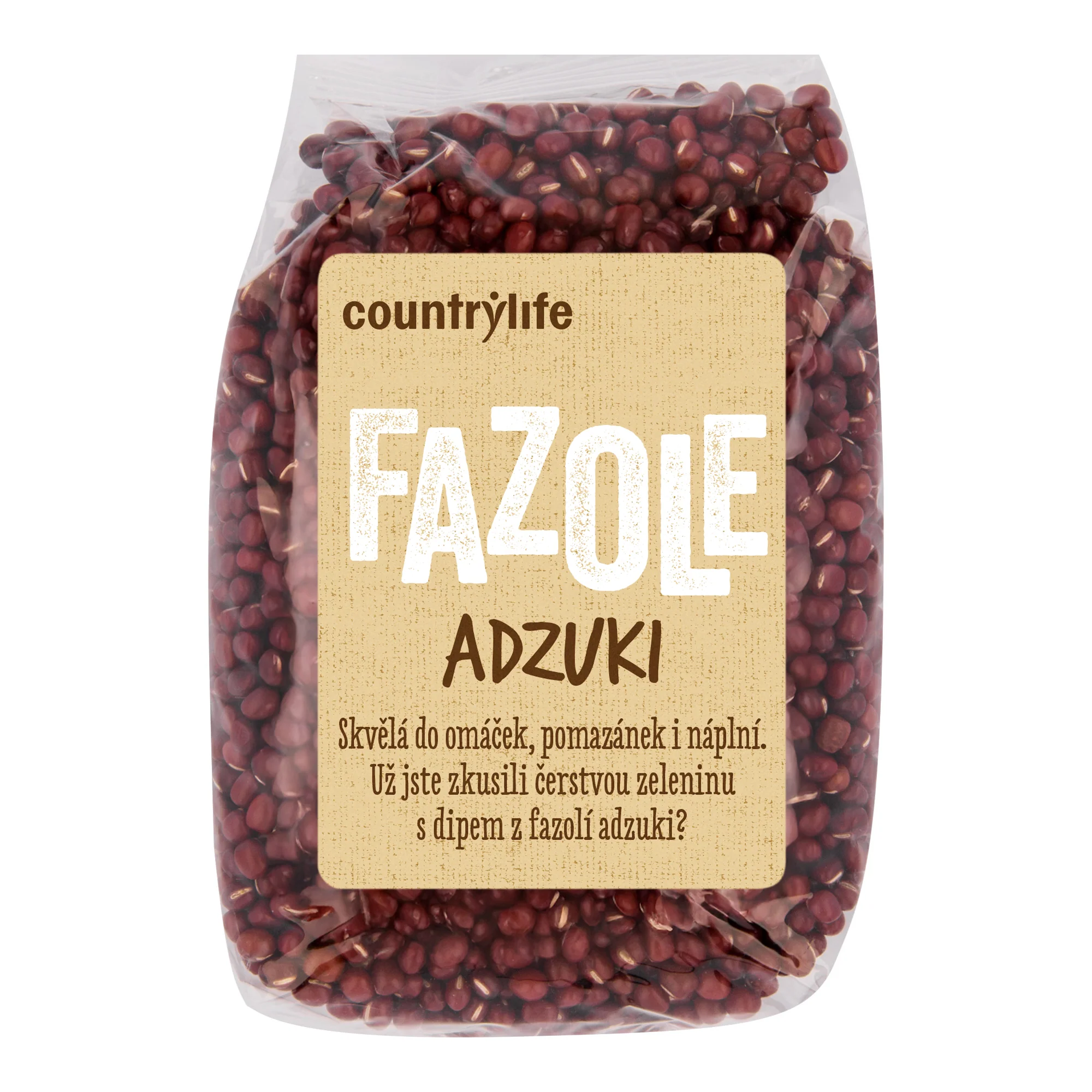 Fazole adzuki 500 g COUNTRY LIFE